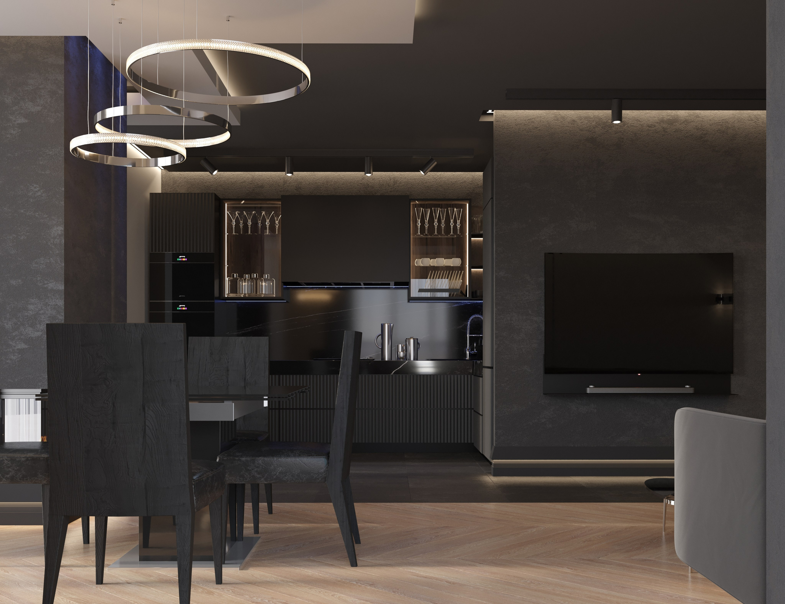 Интерьер квартиры в клубном доме ЖК Luzhniki Collection