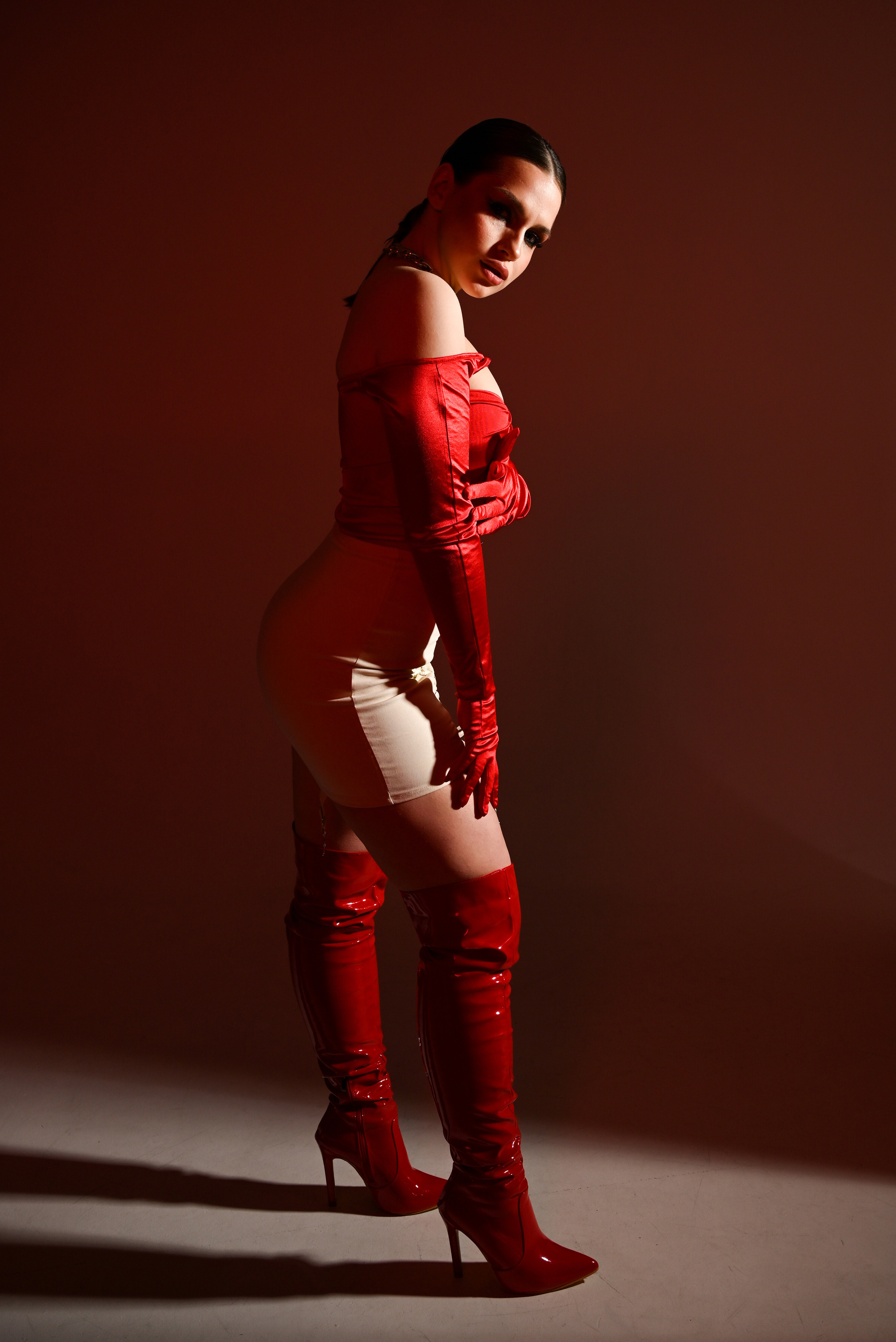 Женский портрет с цветными фильтрами. Свадебный и семейный фотограф в Хабаровске Оксана Новикова