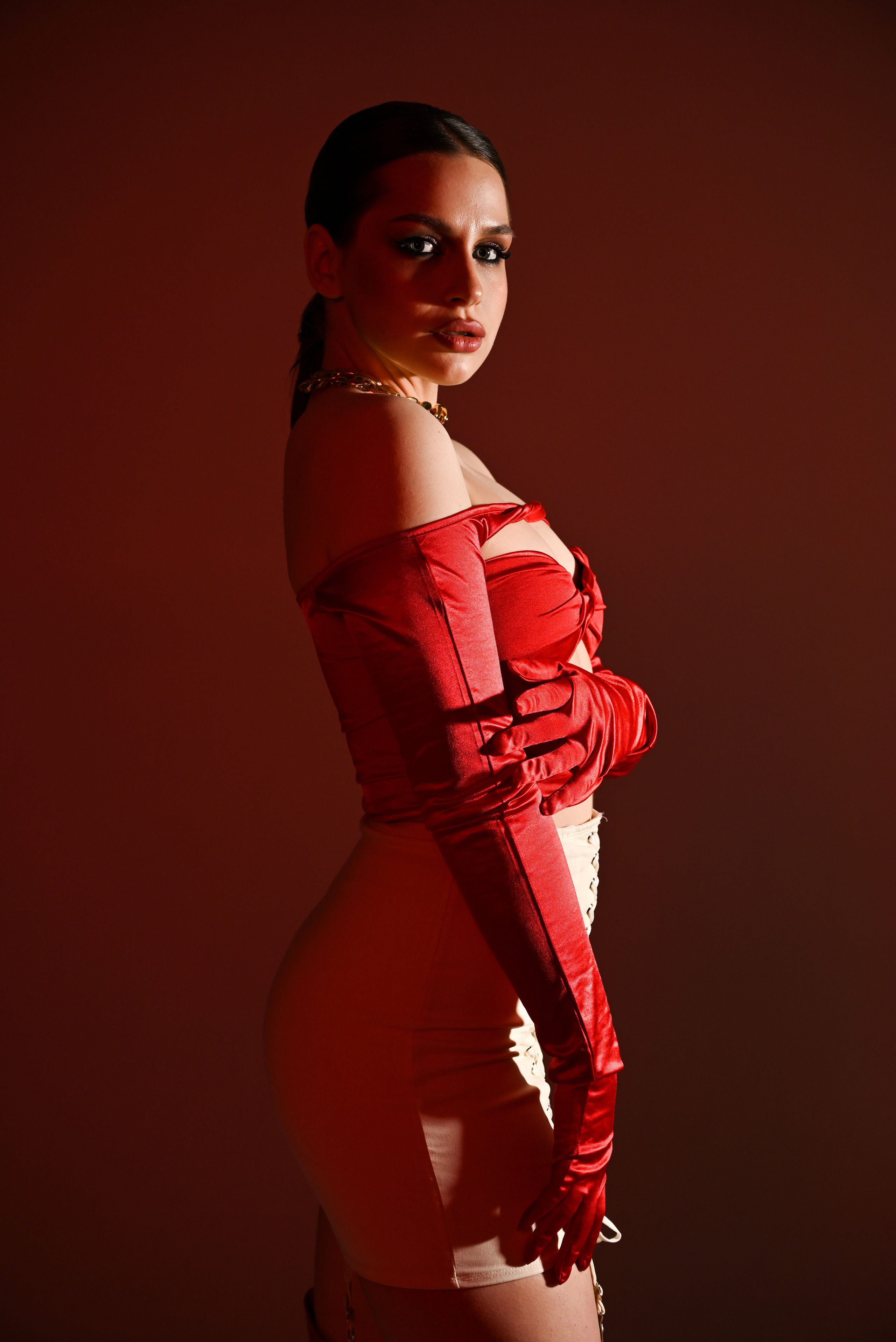 Женский портрет с цветными фильтрами. Свадебный и семейный фотограф в Хабаровске Оксана Новикова