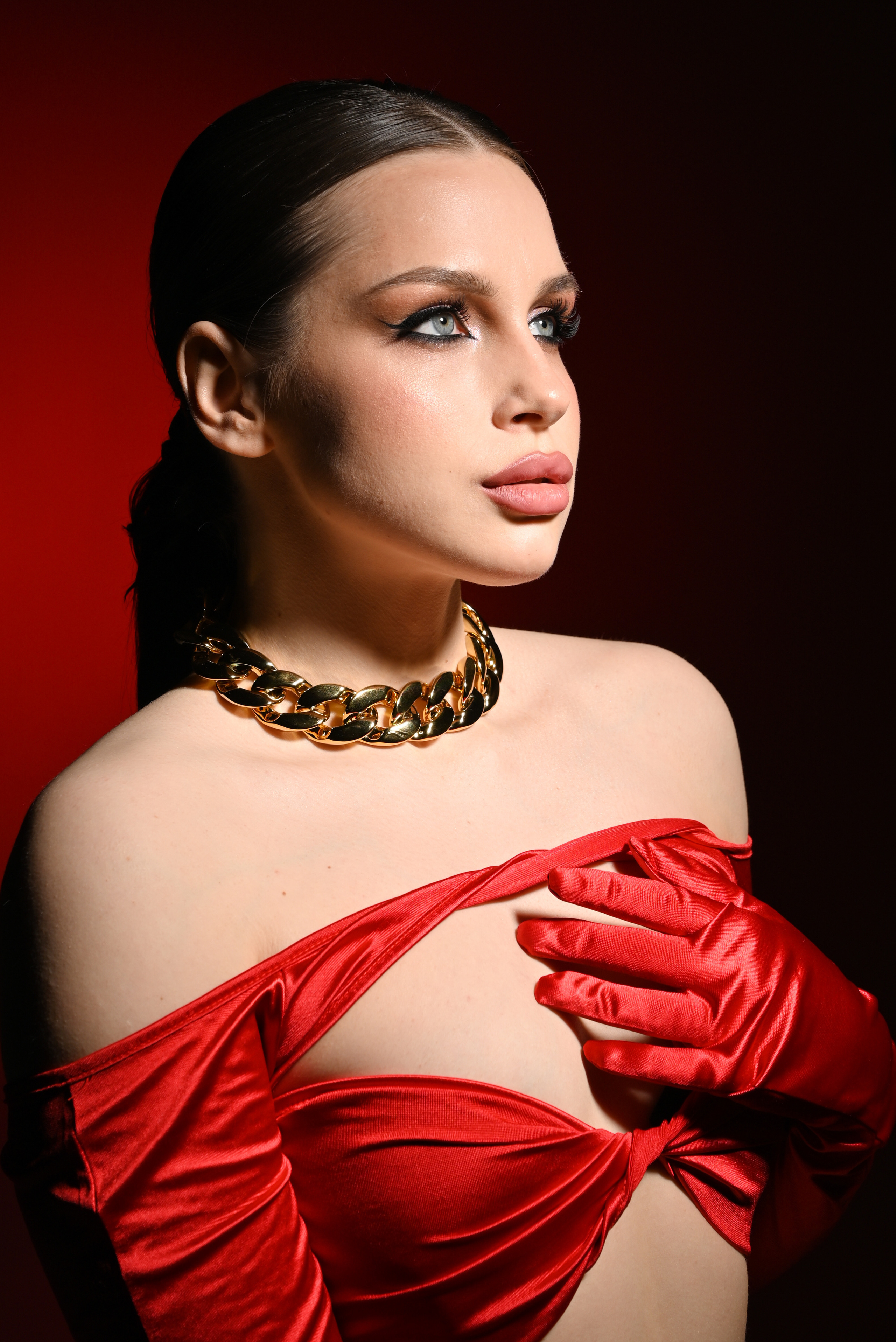 Женский портрет с цветными фильтрами. Свадебный и семейный фотограф в Хабаровске Оксана Новикова