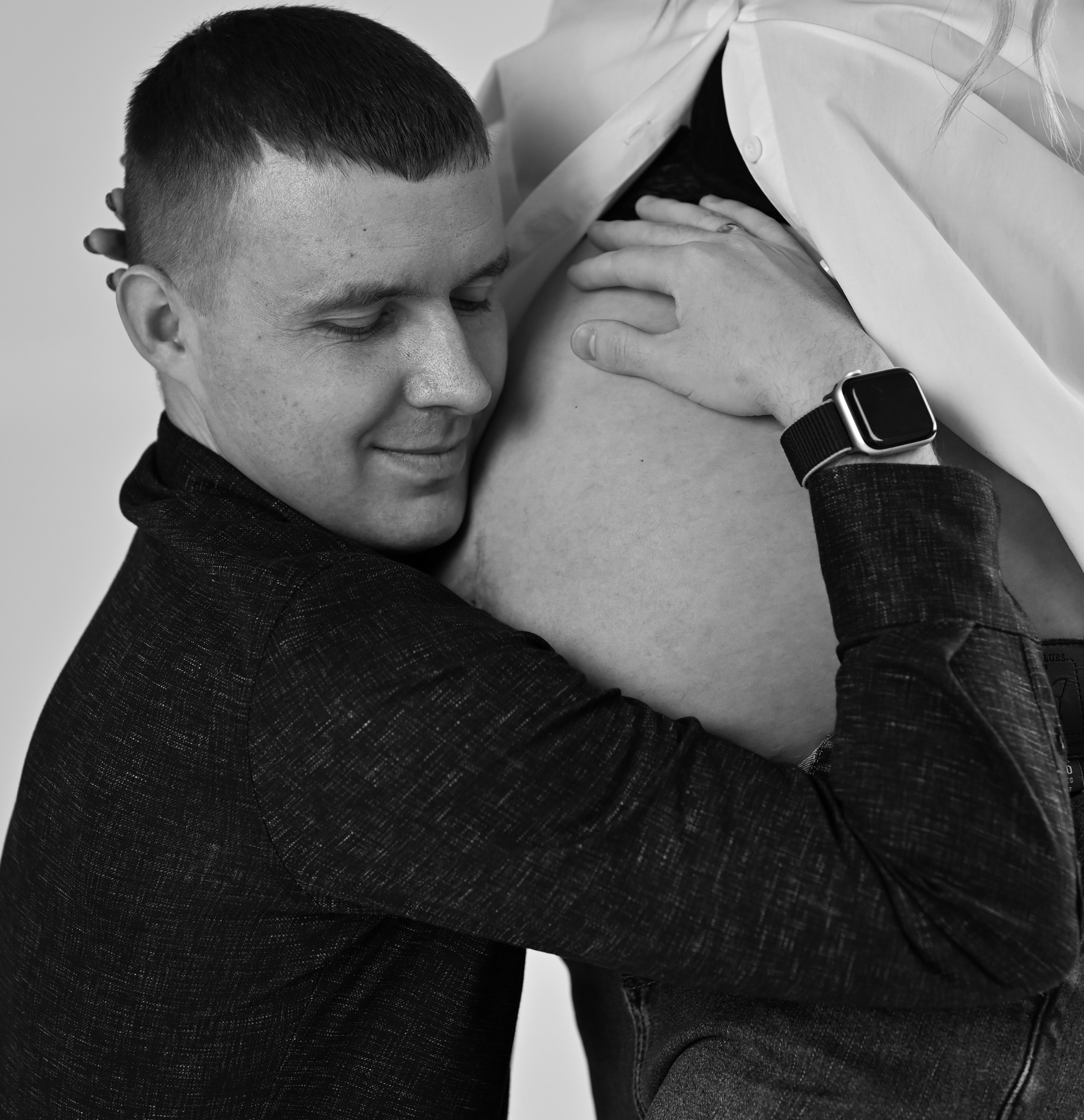 Фотосессия беременности Кристины с мужем. Свадебный и семейный фотограф в Хабаровске Оксана Новикова