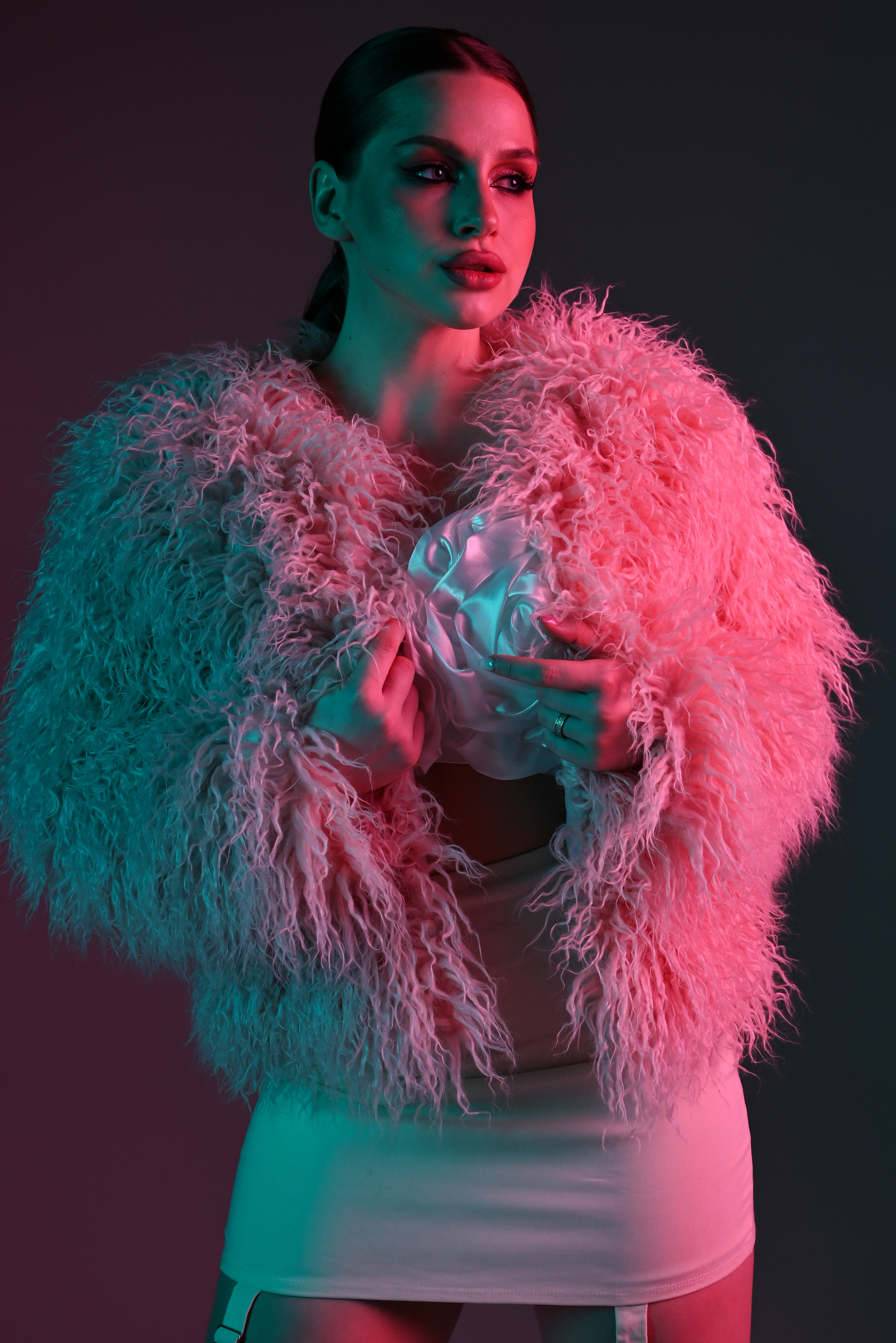 Женский портрет с цветными фильтрами. Свадебный и семейный фотограф в Хабаровске Оксана Новикова