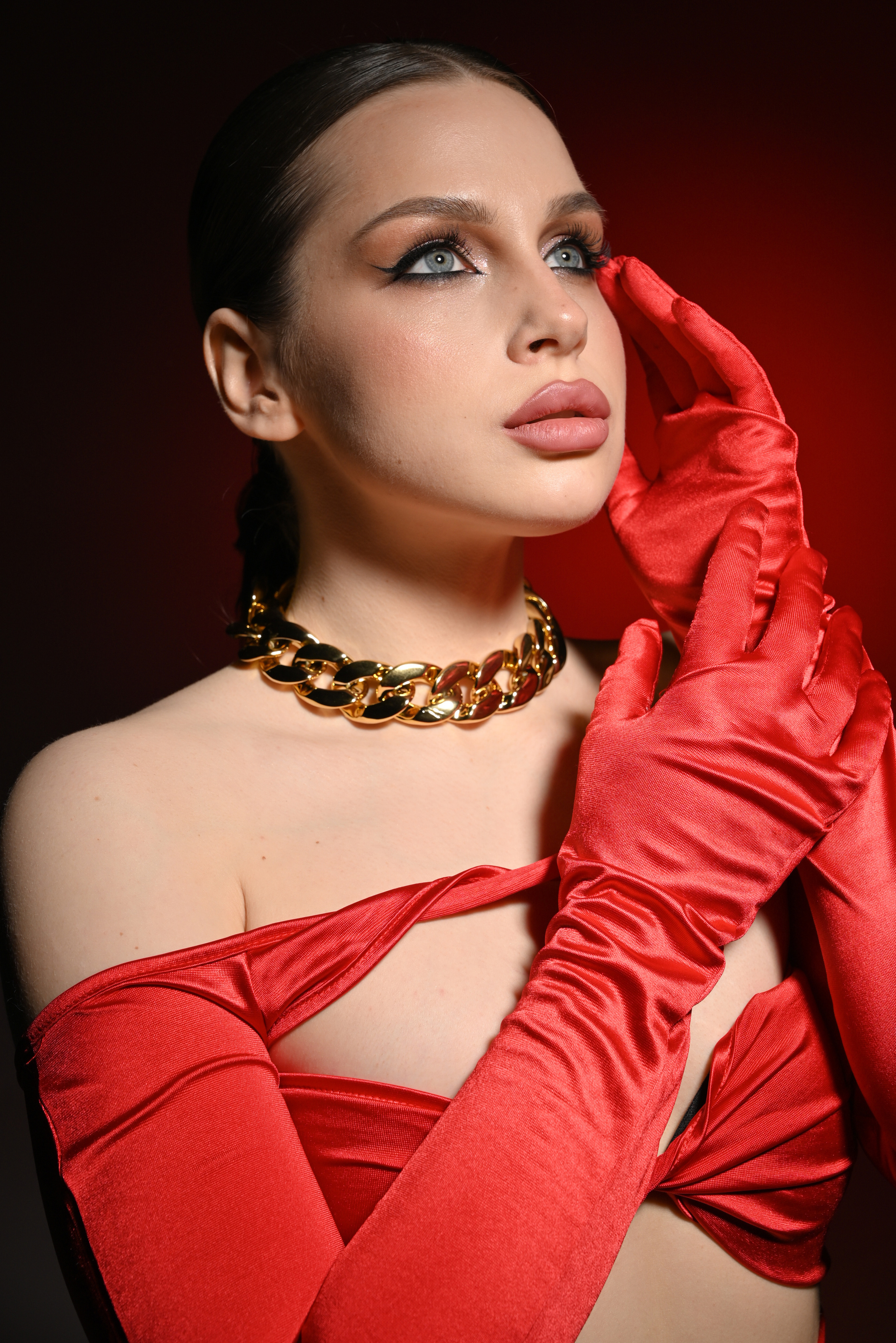 Женский портрет с цветными фильтрами. Свадебный и семейный фотограф в Хабаровске Оксана Новикова