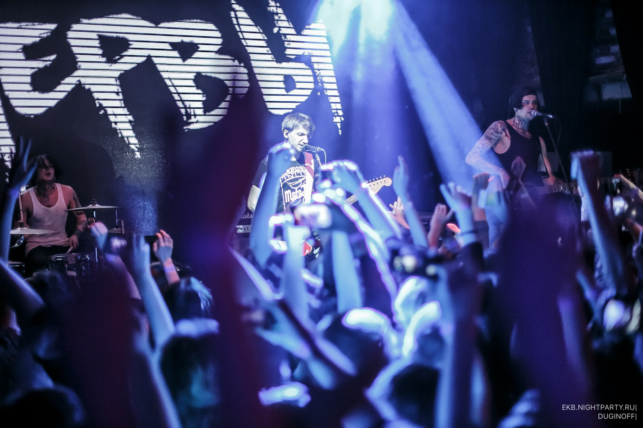 НЕРВЫ Концерт. Профессиональный фотограф Дугинов Николай | Екатеринбург