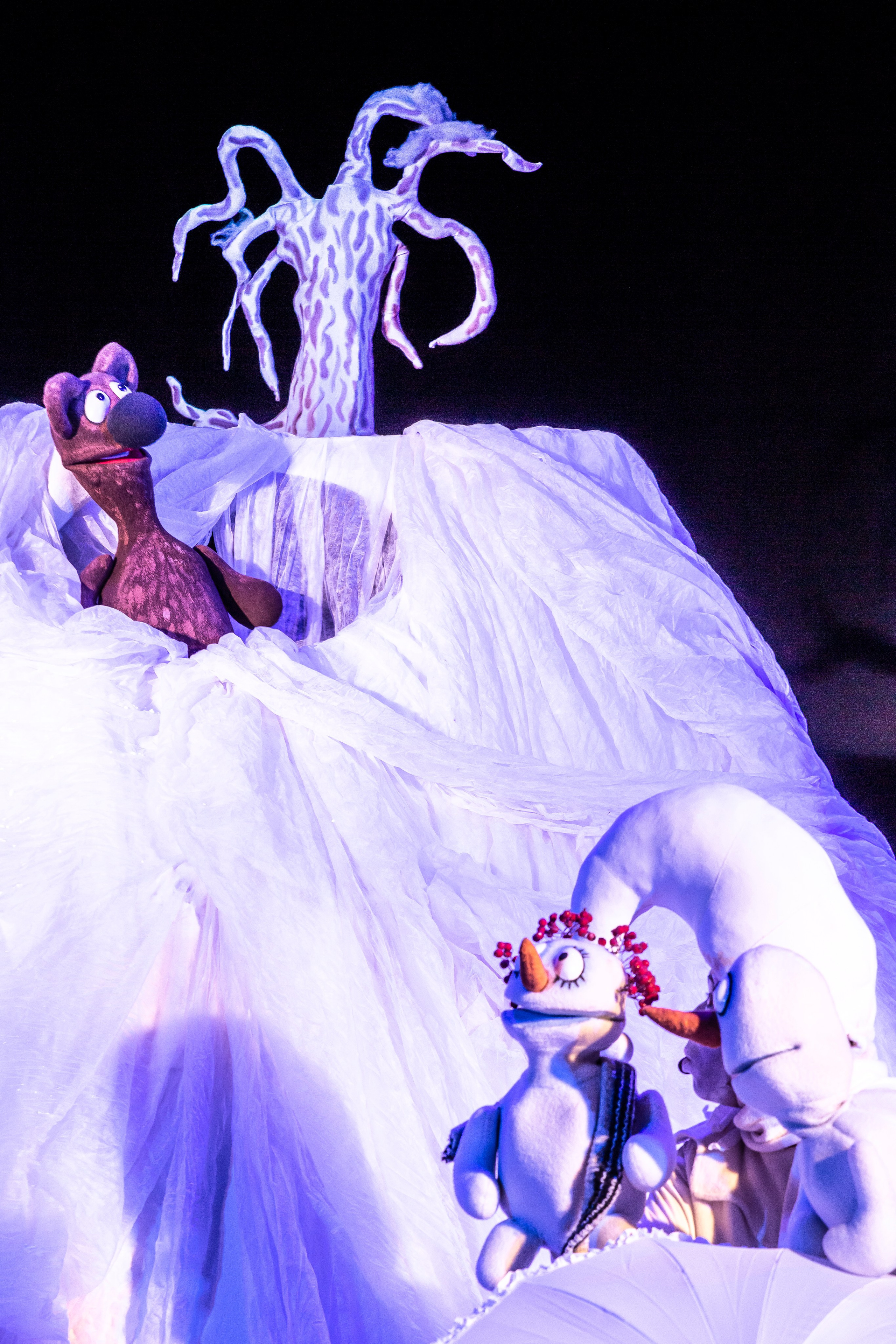 Спектакль Снежные человечки — театр Саквояж. Фотограф в Сочи Юрий Шептаев