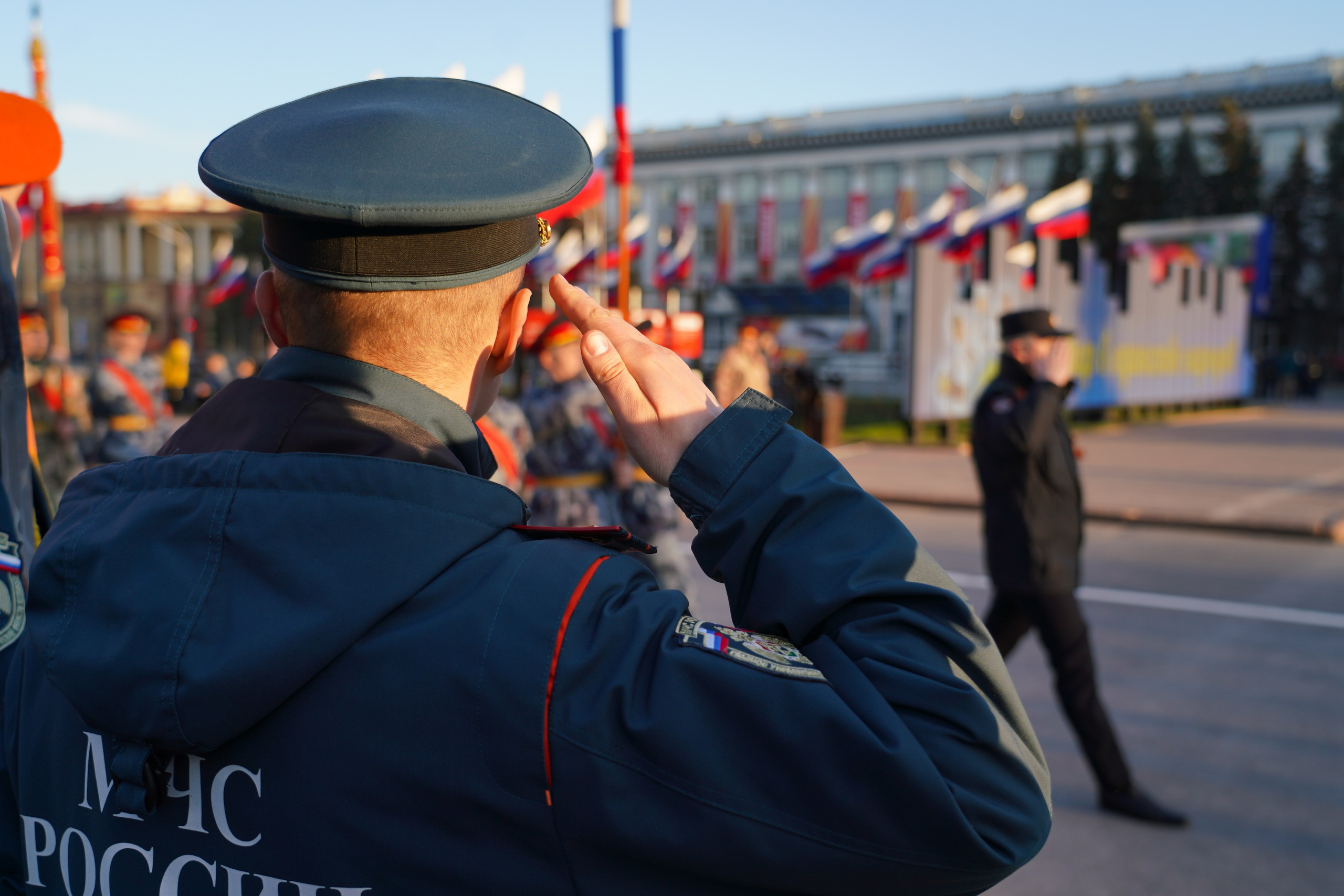 Парад Победы. Фотограф Кемерово