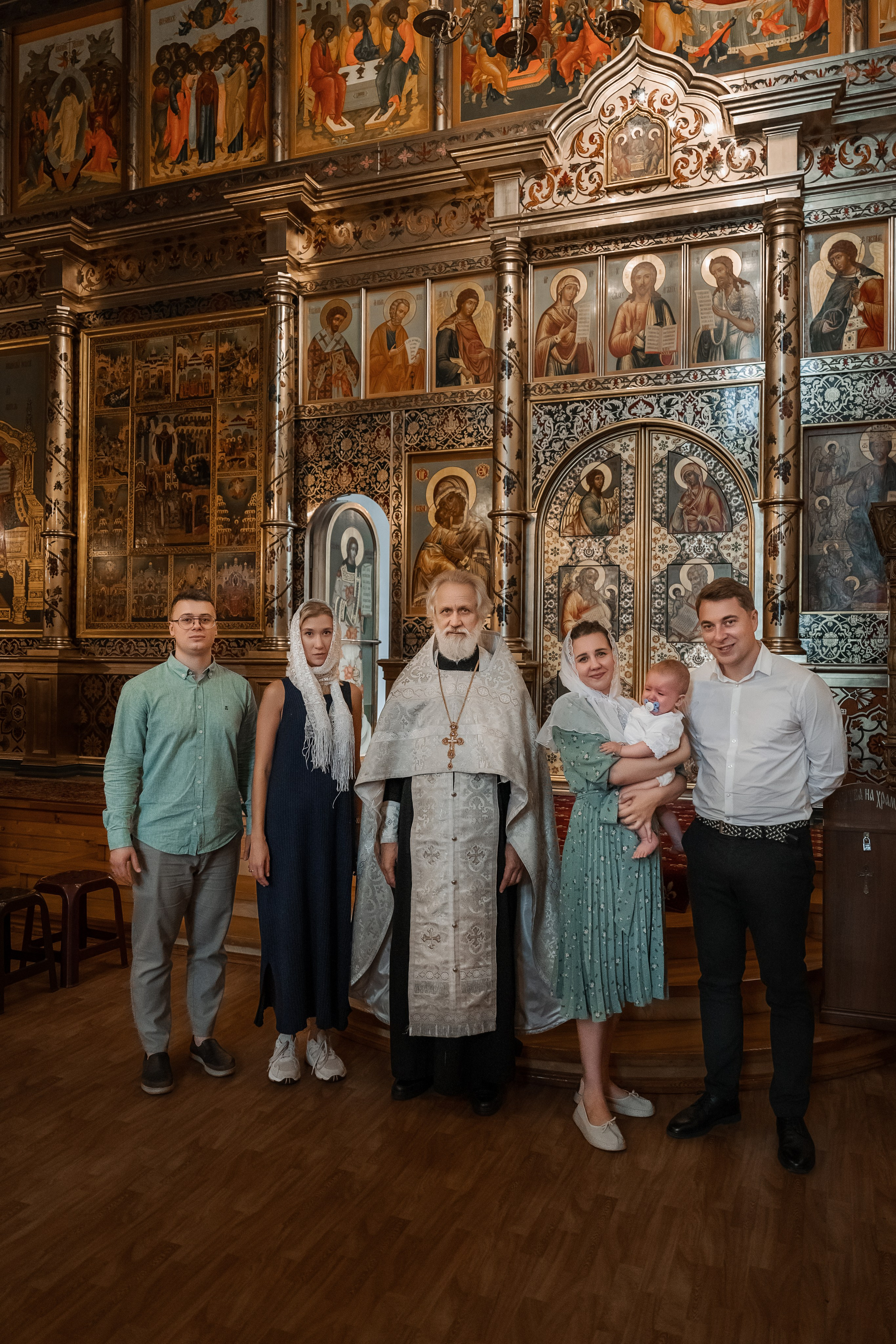 Таинство Крещения Храм покрова Пресвятой Богородицы в Измайлове