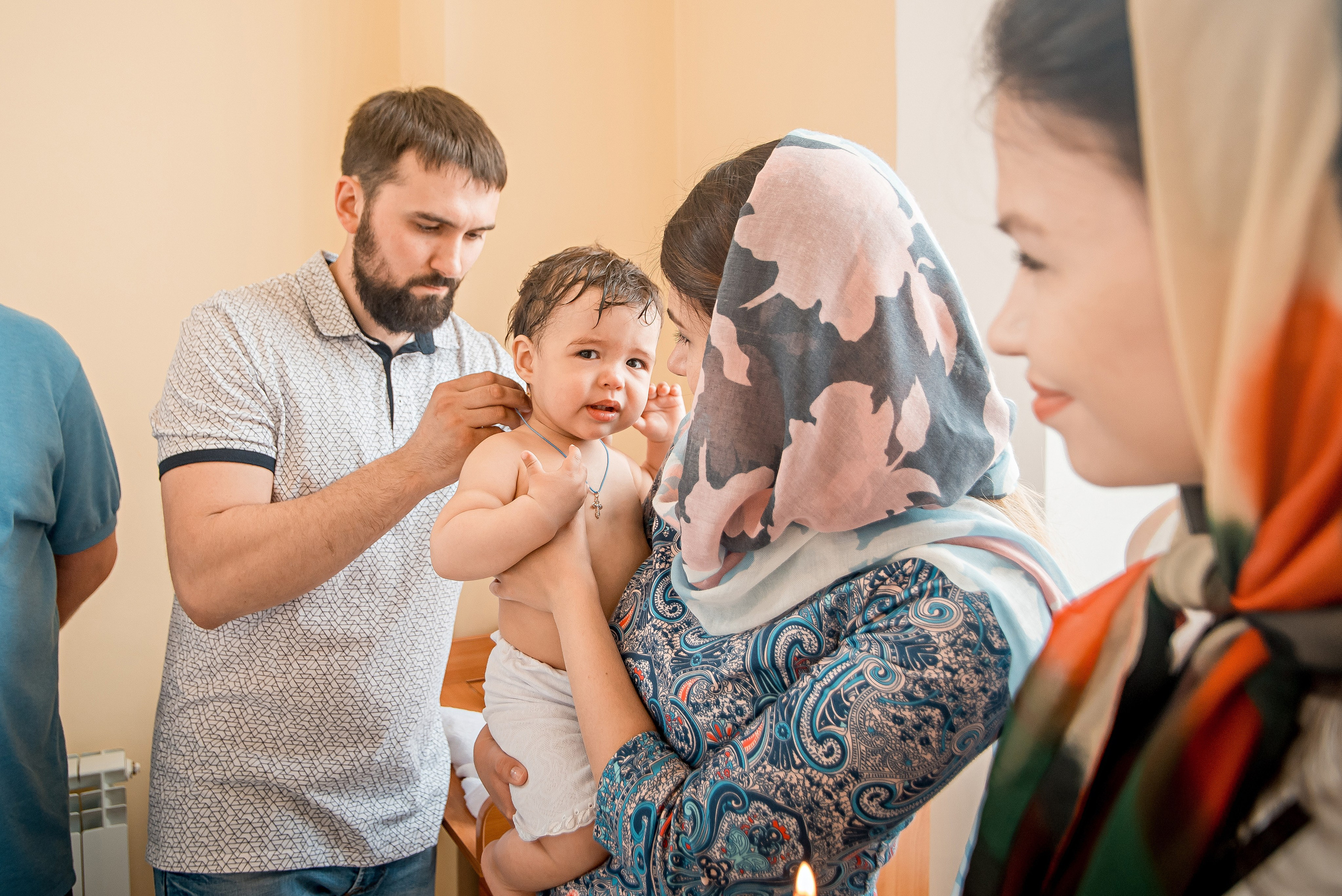 Крещение Матвея. Фотограф Мария Стрелкова