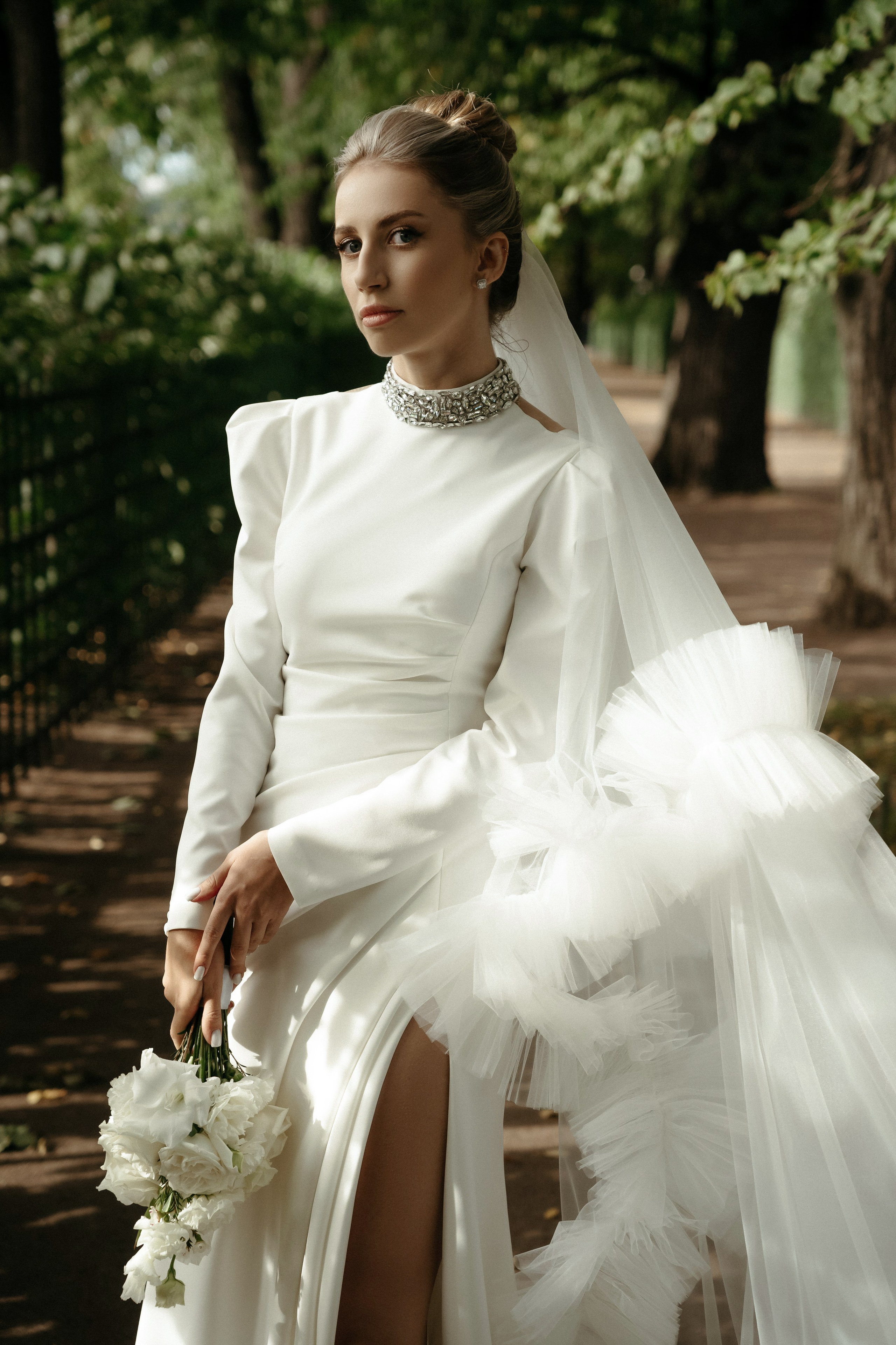 Однажды в летнем саду. Свадебный фотограф в Петербурге Таша Вайб