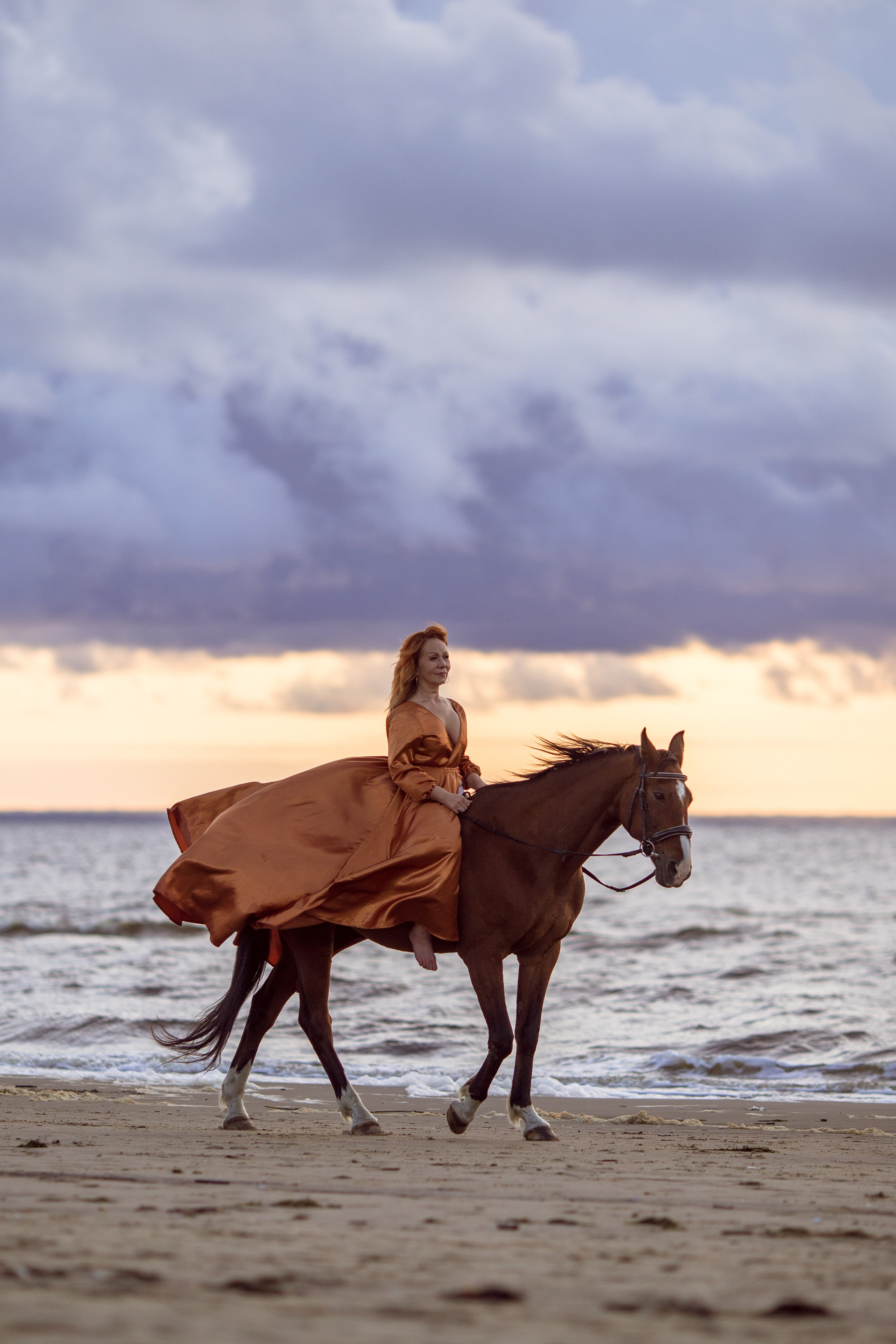 Фотосессия на берегу Белого моря