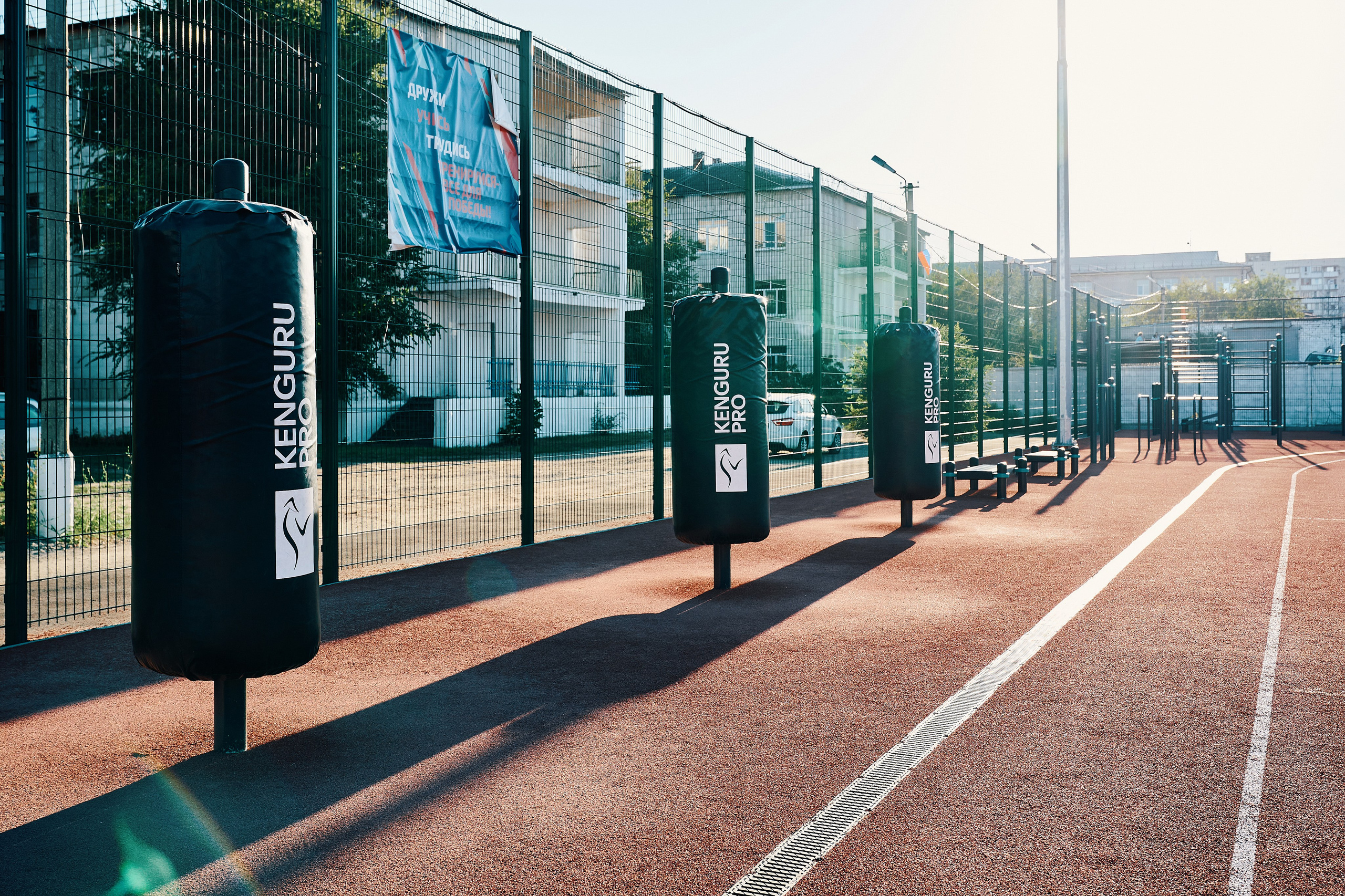 Спортивная площадка KENGURU PRO. Фотограф Никита Барановский