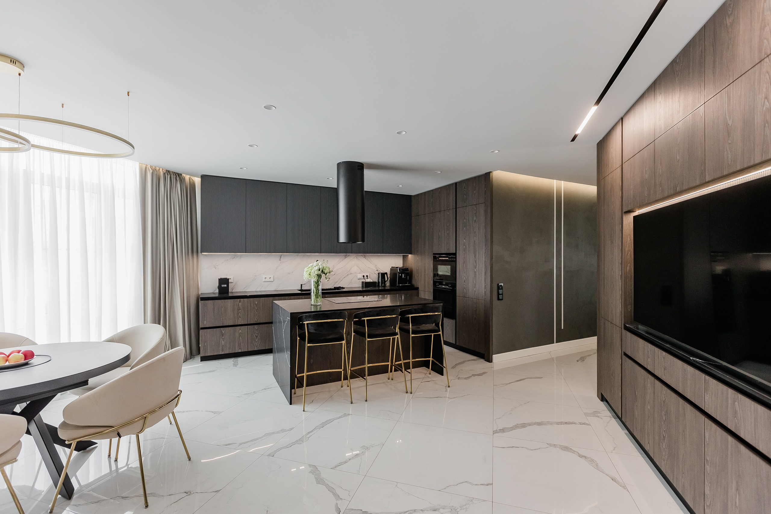 Реализация проекта 5к квартиры в Дубне. Дизайнер интерьера в Дубне, Москве, Дмитрове