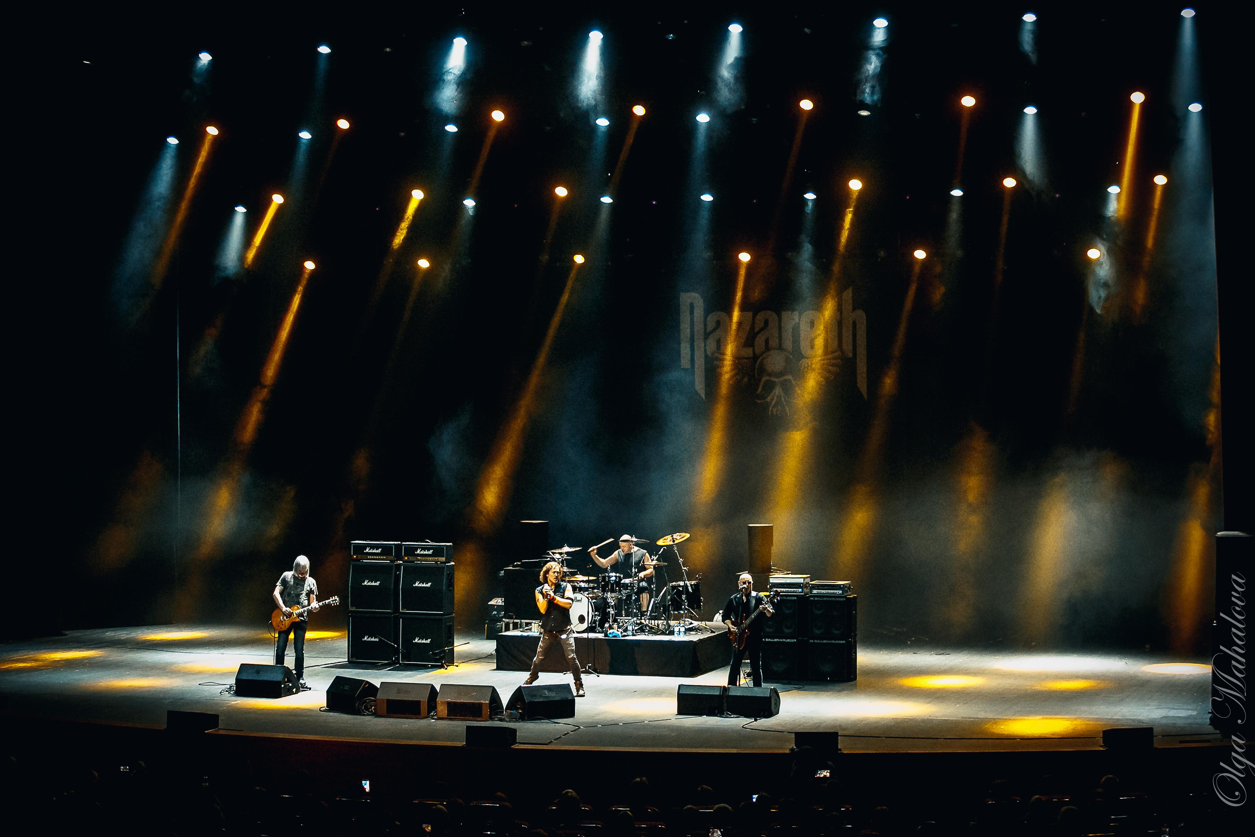 Nazareth, Москва, Crocus City Hall. Фотограф Ольга Махалова — Санкт-Петербург, Москва, Нижний Новгород