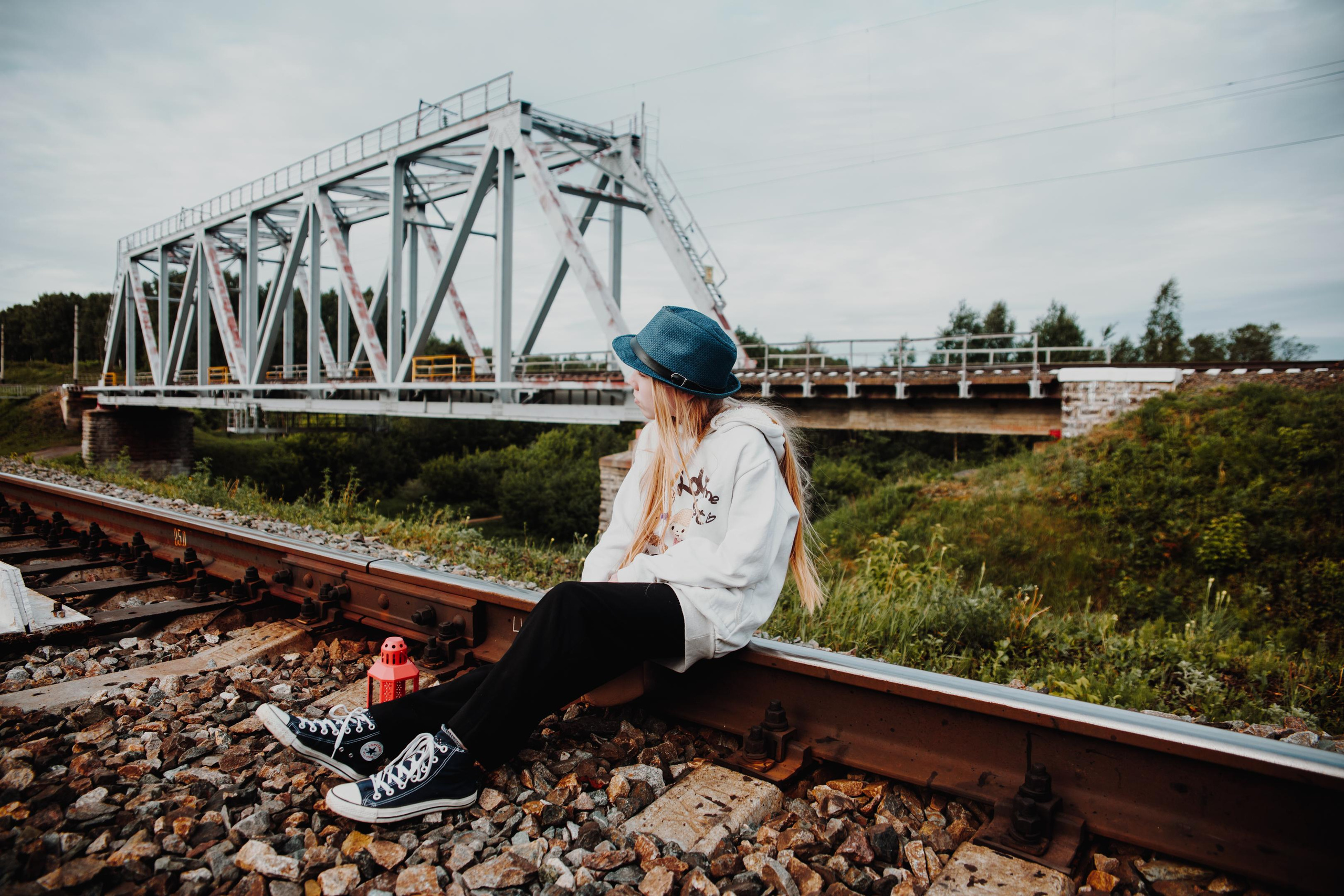 Женя, съемка на жд мосту. Фотограф Ольга Махалова — Санкт-Петербург, Москва, Нижний Новгород