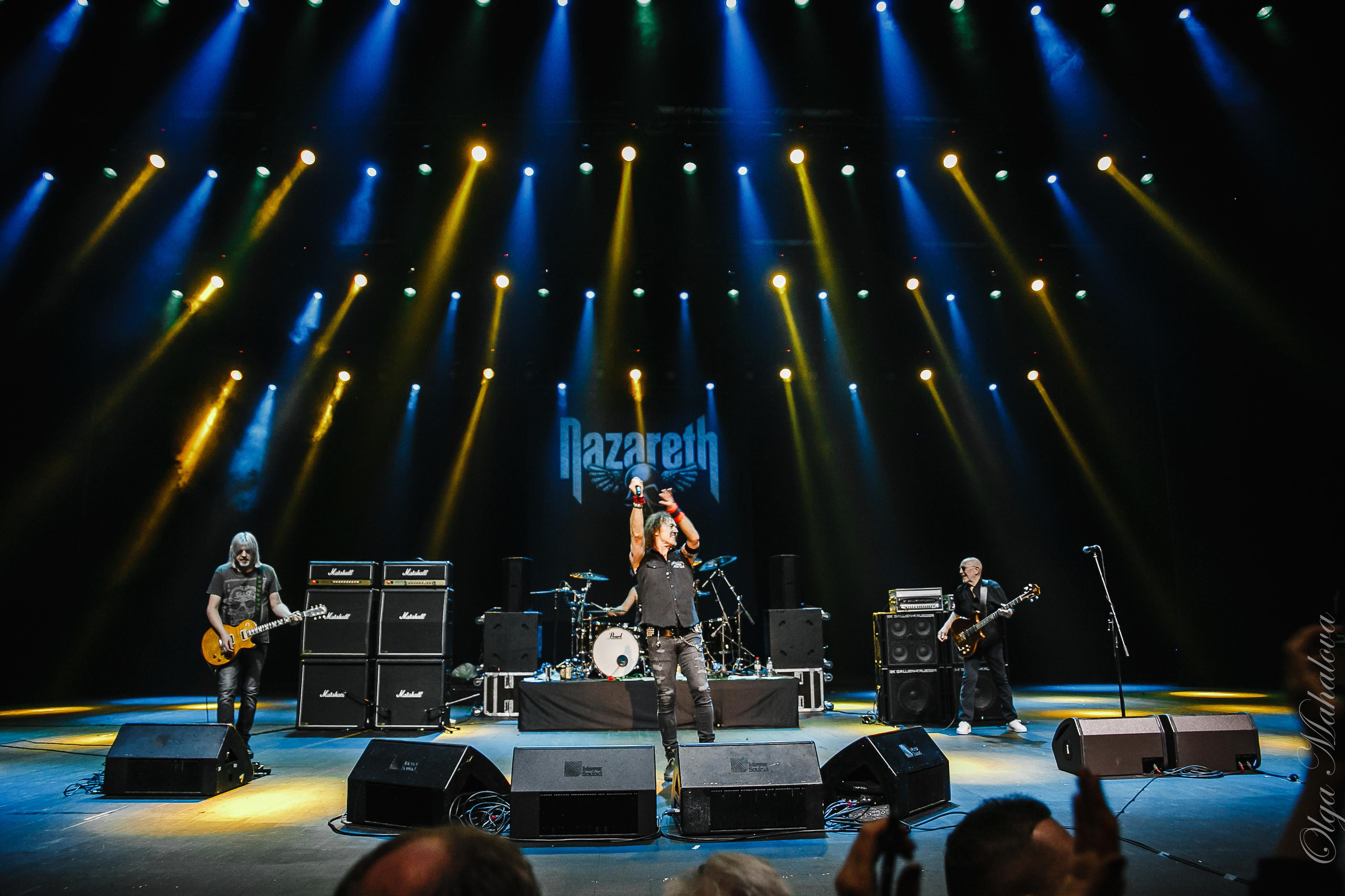 Nazareth, Москва, Crocus City Hall. Фотограф Ольга Махалова — Санкт-Петербург, Москва, Нижний Новгород