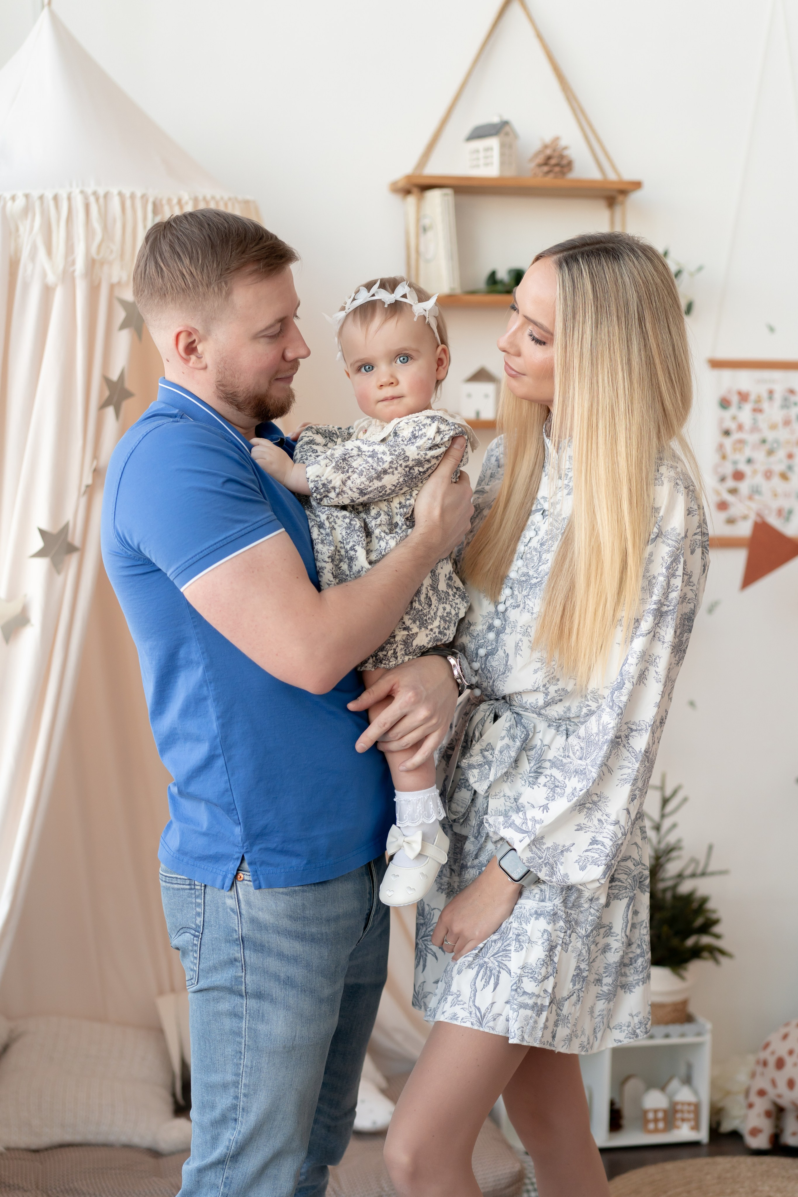 Сонечке 1 годик!. Детская, семейная фотостудия в Санкт-Петербурге ТЕПЛО