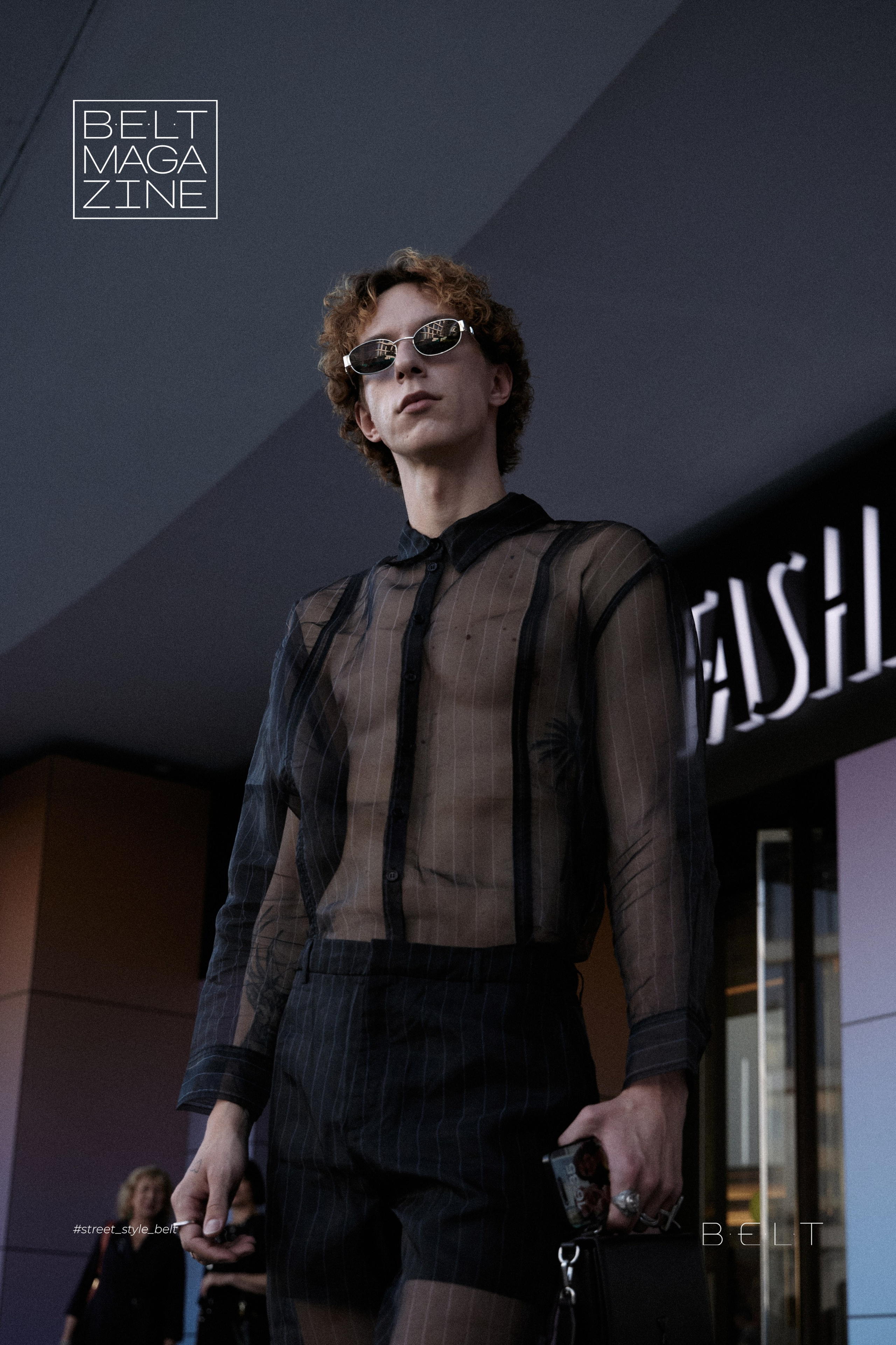 STREET STYLE BELT|MFW. Photos by July|Фотограф Юлия Князева