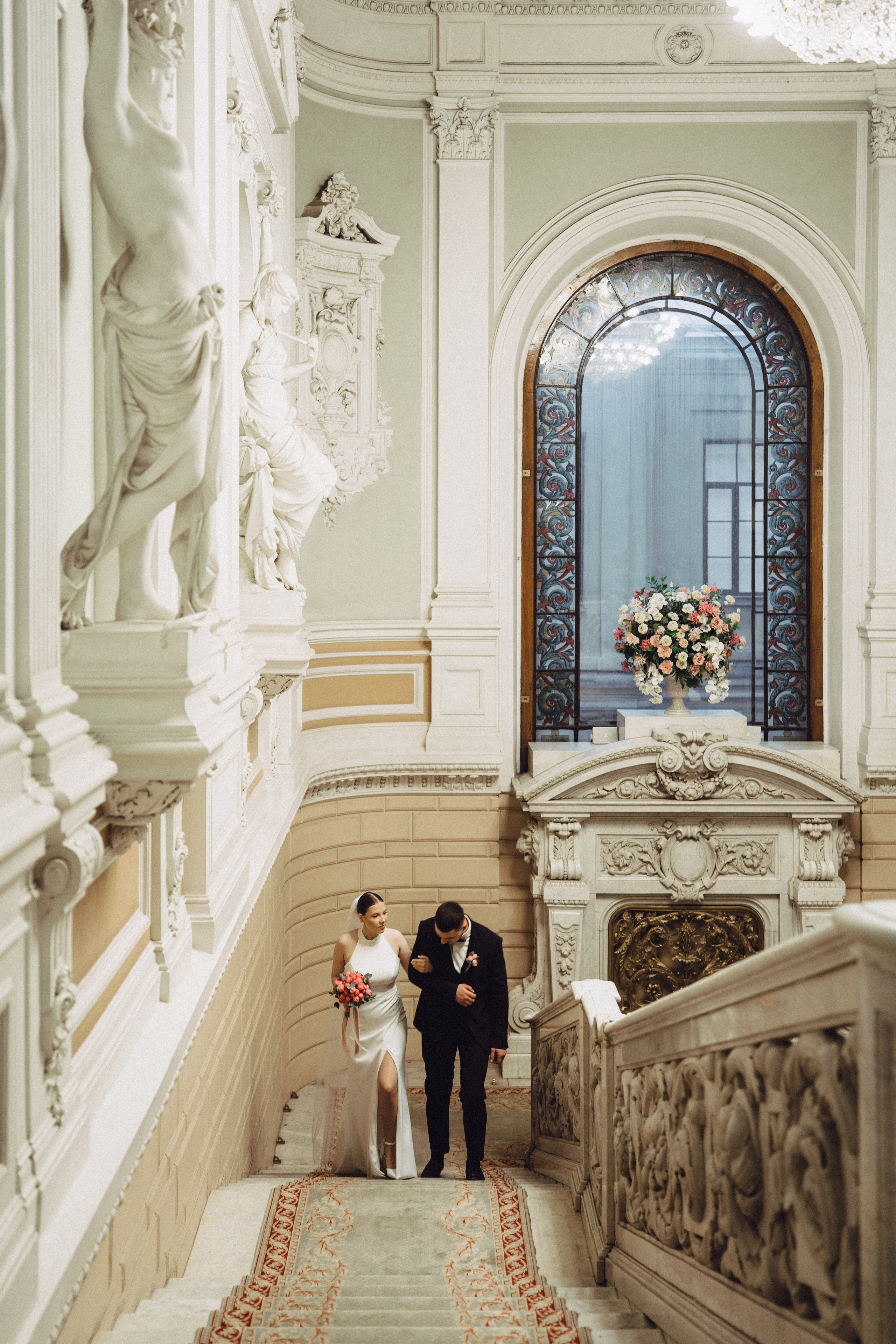 СВАДЕБНАЯ СЬЕМКА В ПЕВОМ ДВОРЦЕ БРАКОСОЧЕТАНИЯ. Профессиональный фотограф, Санкт-Петербург — Виктория Богомолова