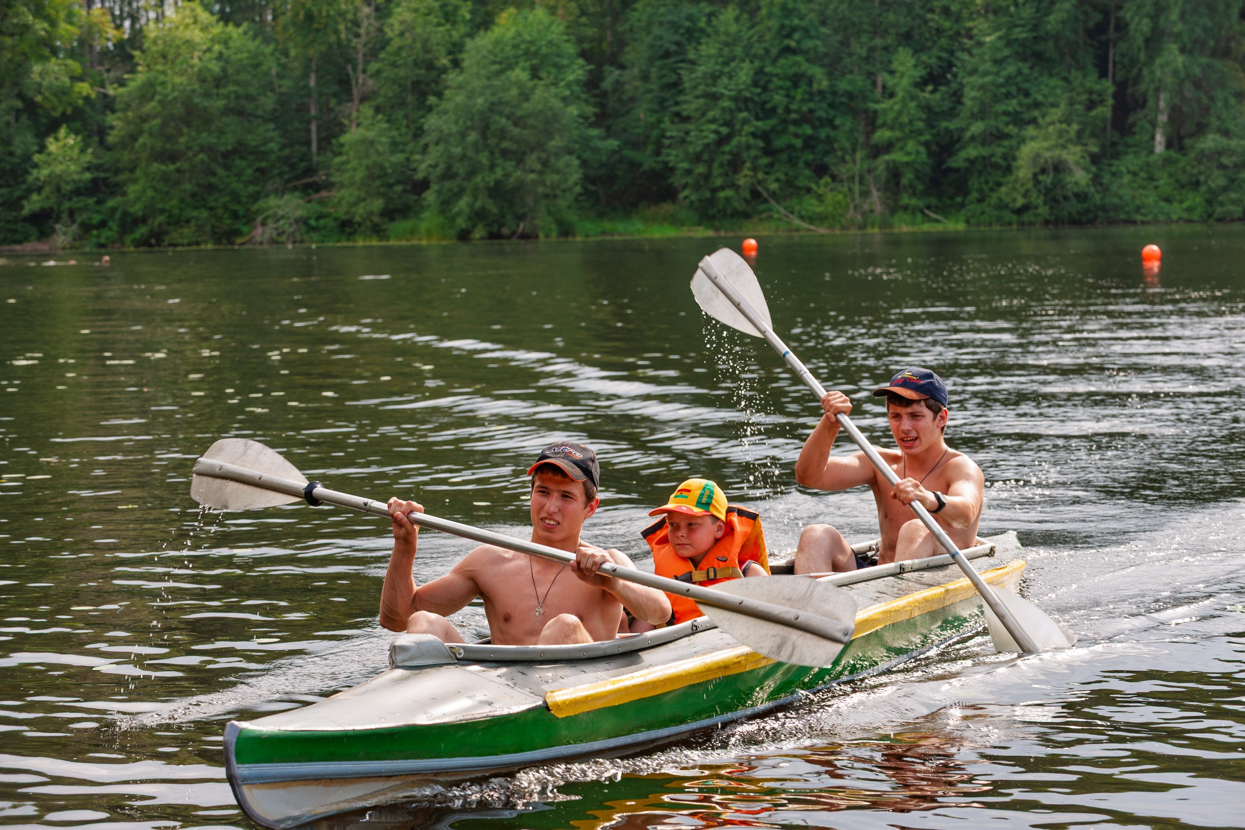Летние тренировочные боры Школы Боевых Искусств «МОН», Валдай 2011 г. Валдайская кругосветка, байдарки