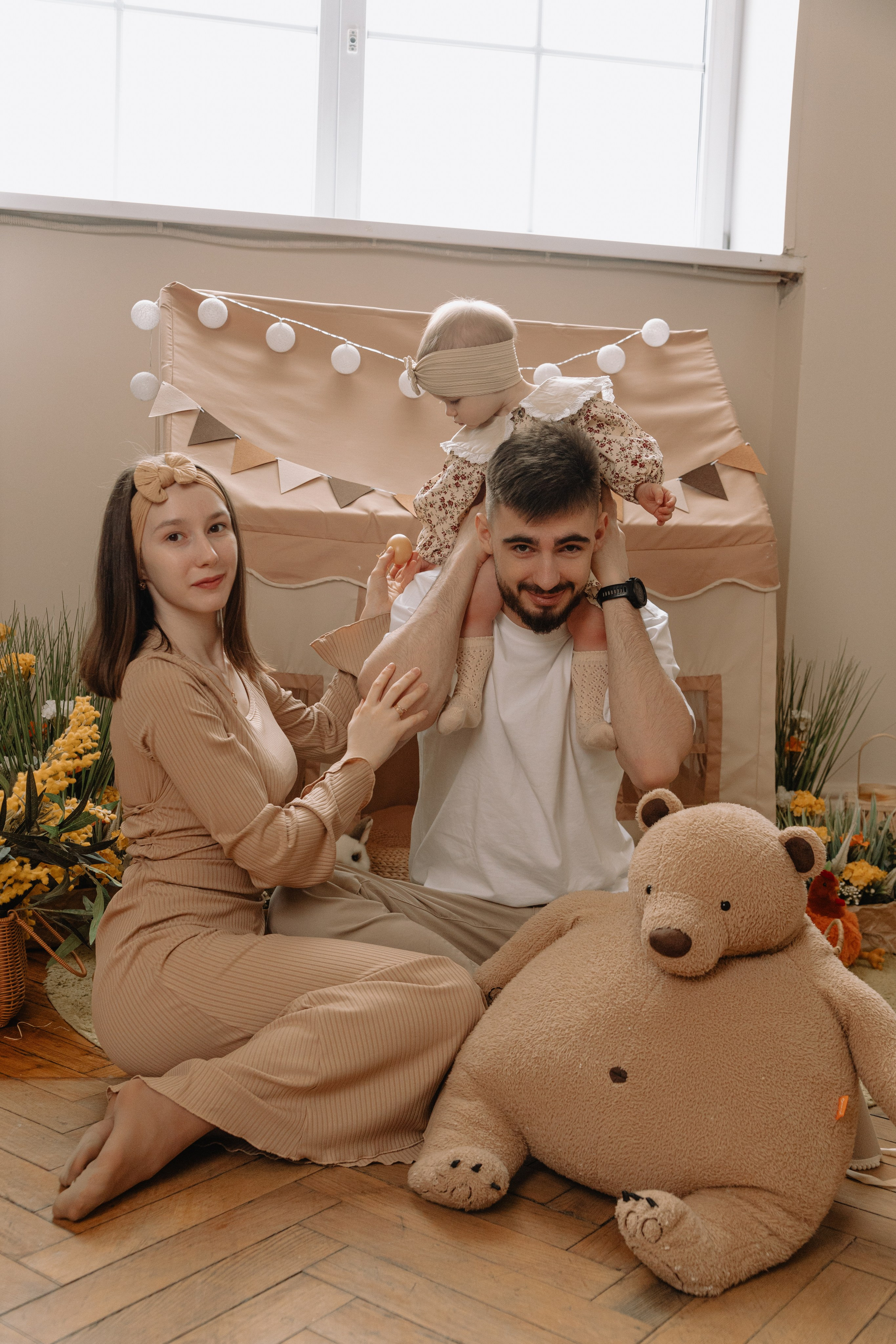 Оксана, Александр и Есения. Фотограф Воронеж Варвара