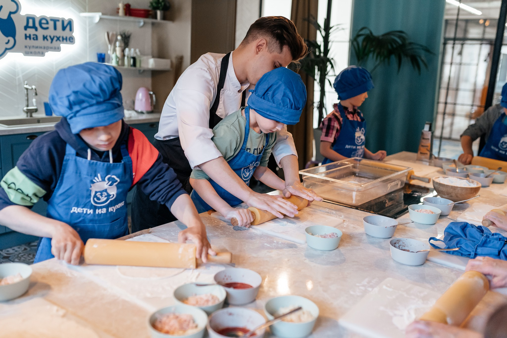 Кулинарный мастер-класс для детей. Свадебный и семейный фотограф из Санкт-Петербурга Климов Анатолий
