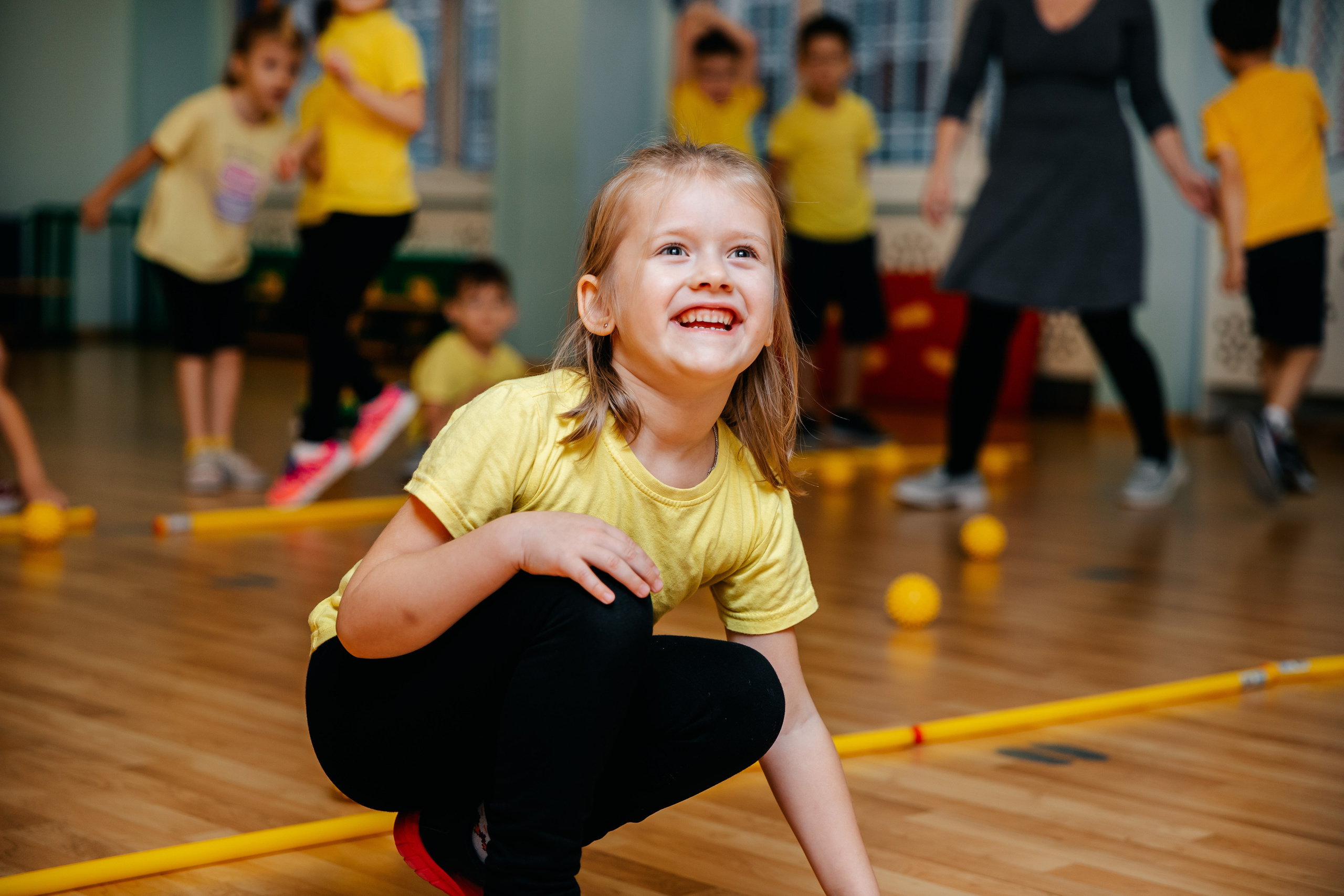 Спортивный досуг в детском саду. Семейный lifestyle фотограф в Санкт-Петербурге Людмила Пахомова