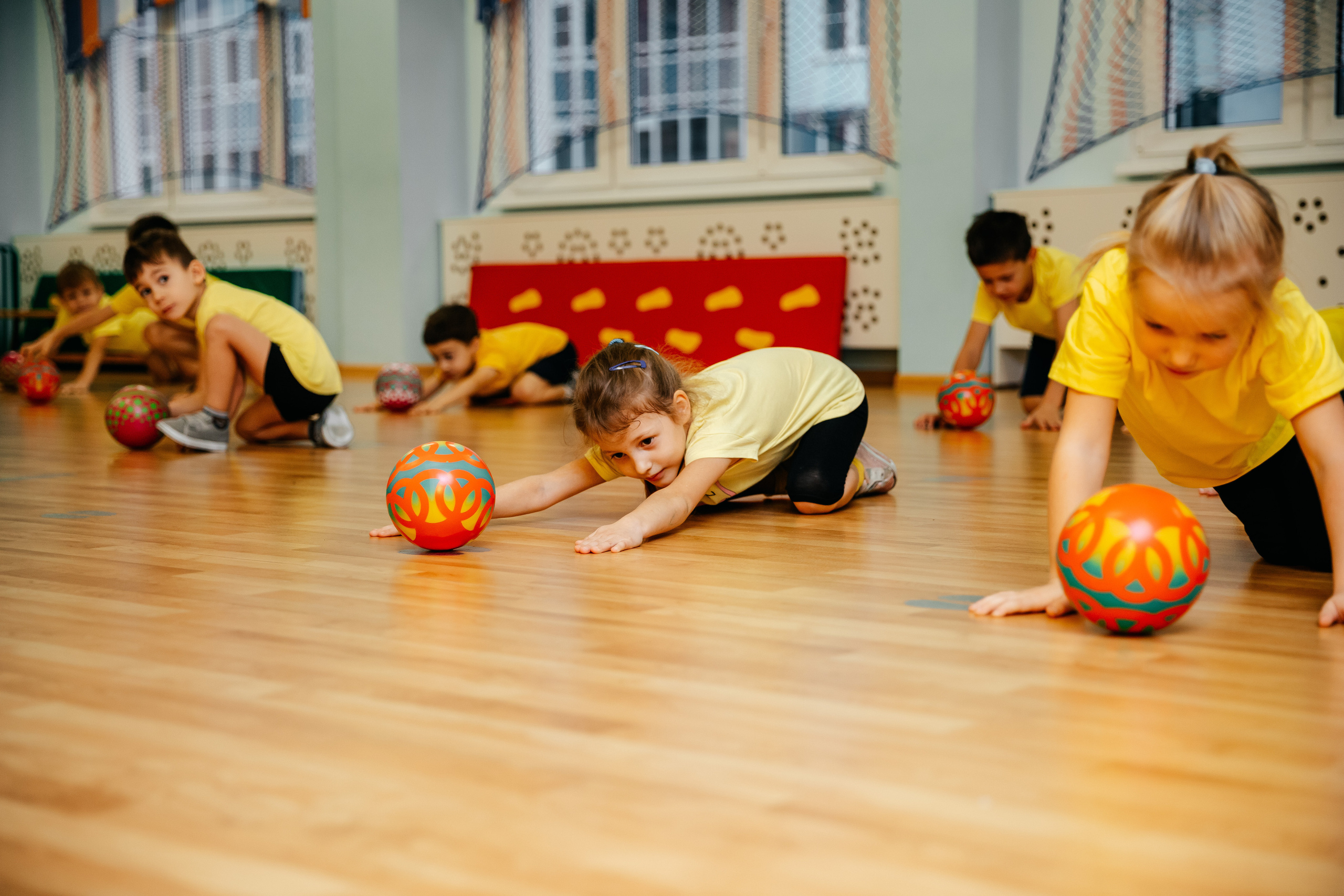 Спортивный досуг в детском саду. Семейный lifestyle фотограф в Санкт-Петербурге Людмила Пахомова