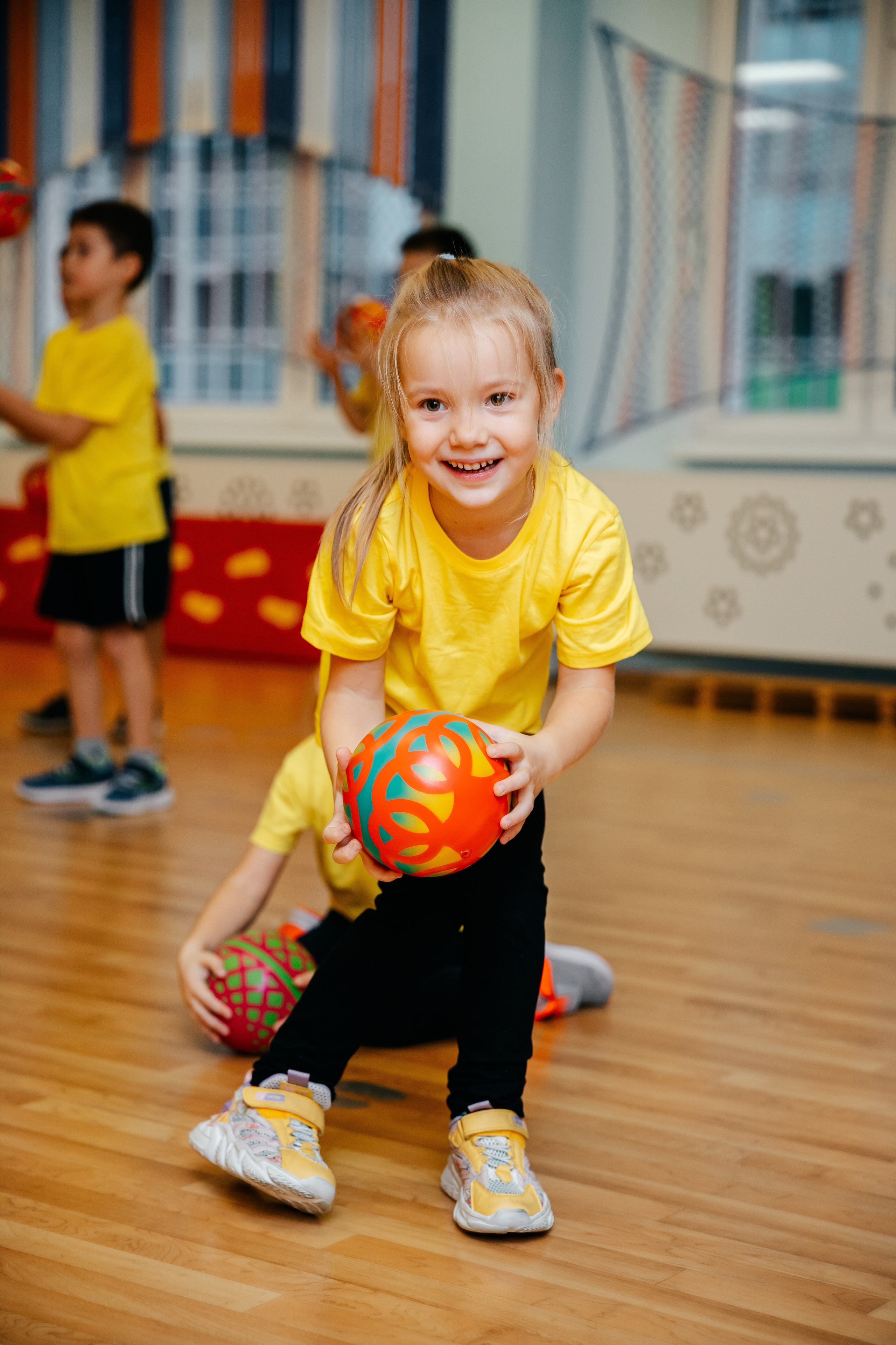 Спортивный досуг в детском саду. Семейный lifestyle фотограф в Санкт-Петербурге Людмила Пахомова