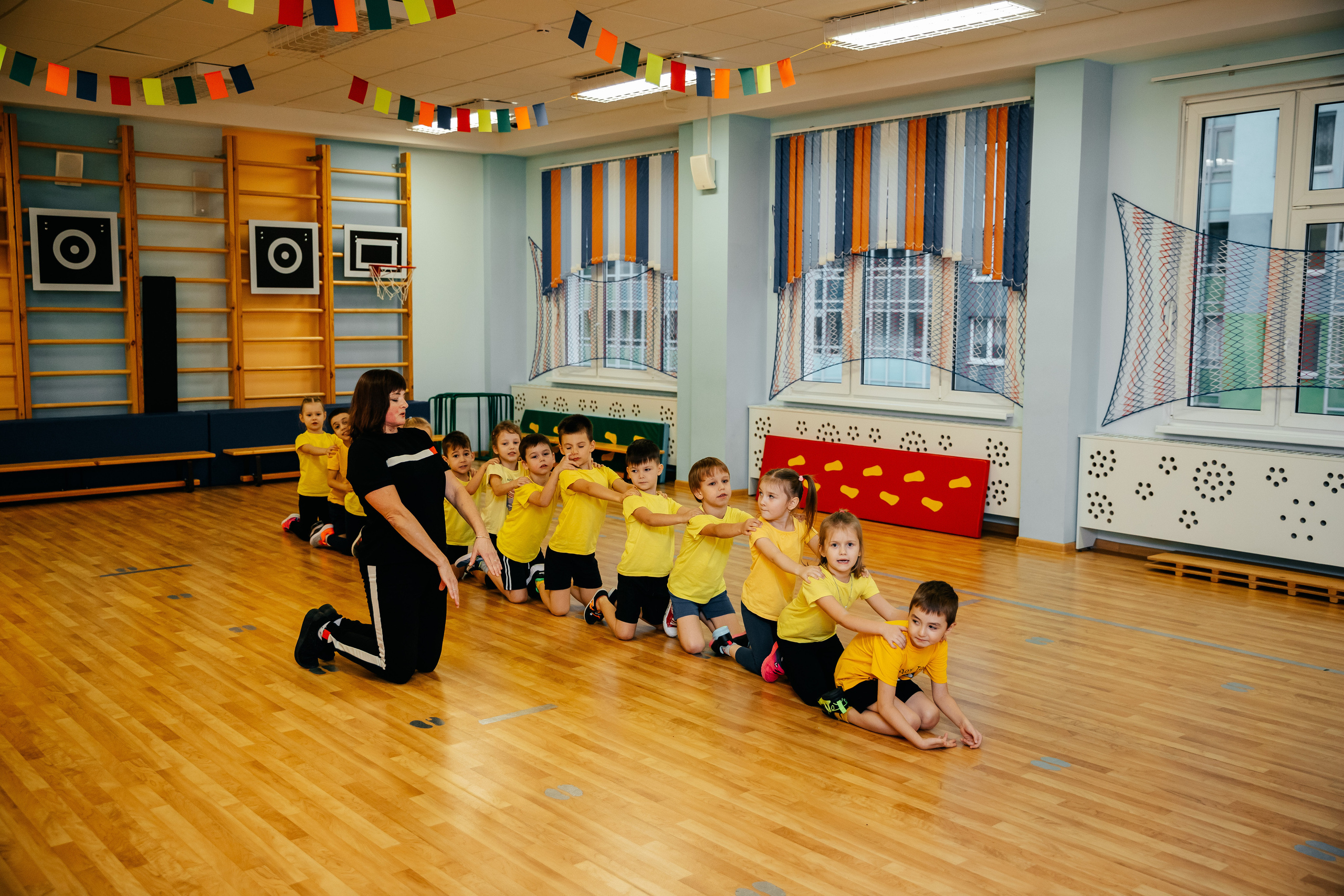 Спортивный досуг в детском саду. Семейный lifestyle фотограф в Санкт-Петербурге Людмила Пахомова