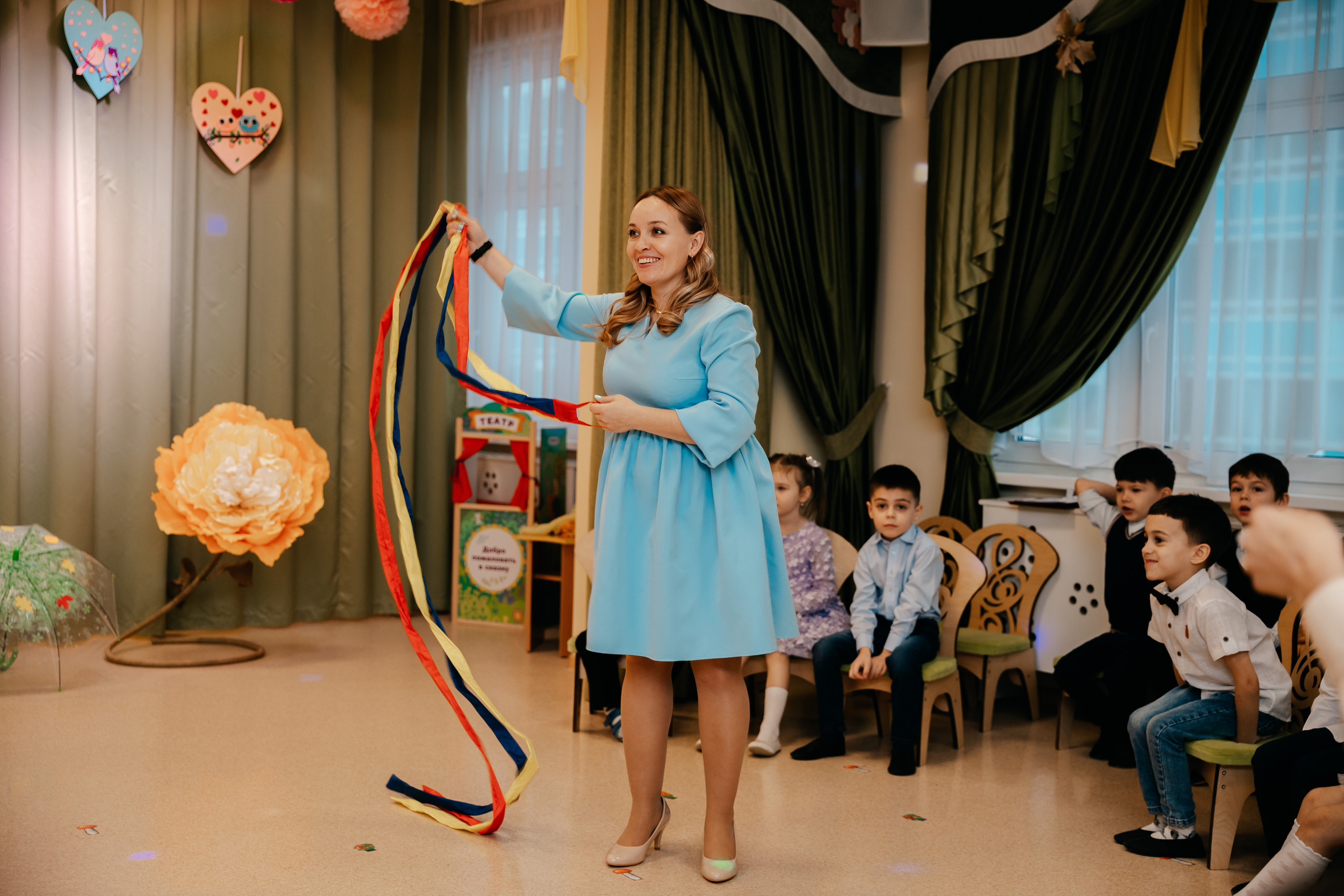 День Матери в детском садике. Семейный lifestyle фотограф в Санкт-Петербурге Людмила Пахомова