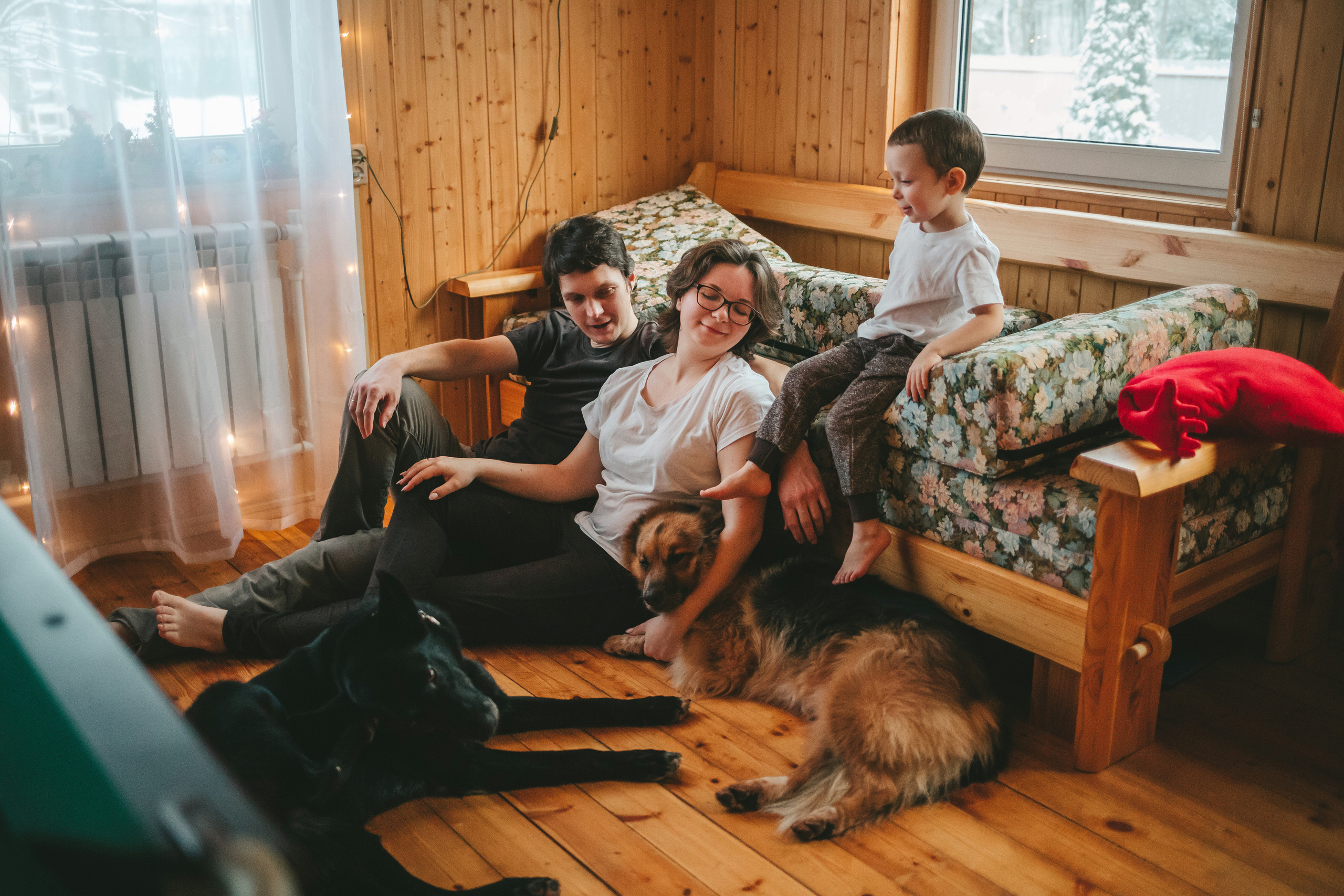 Дима, Аня и Ваня. Семейный lifestyle фотограф в Санкт-Петербурге Людмила Пахомова