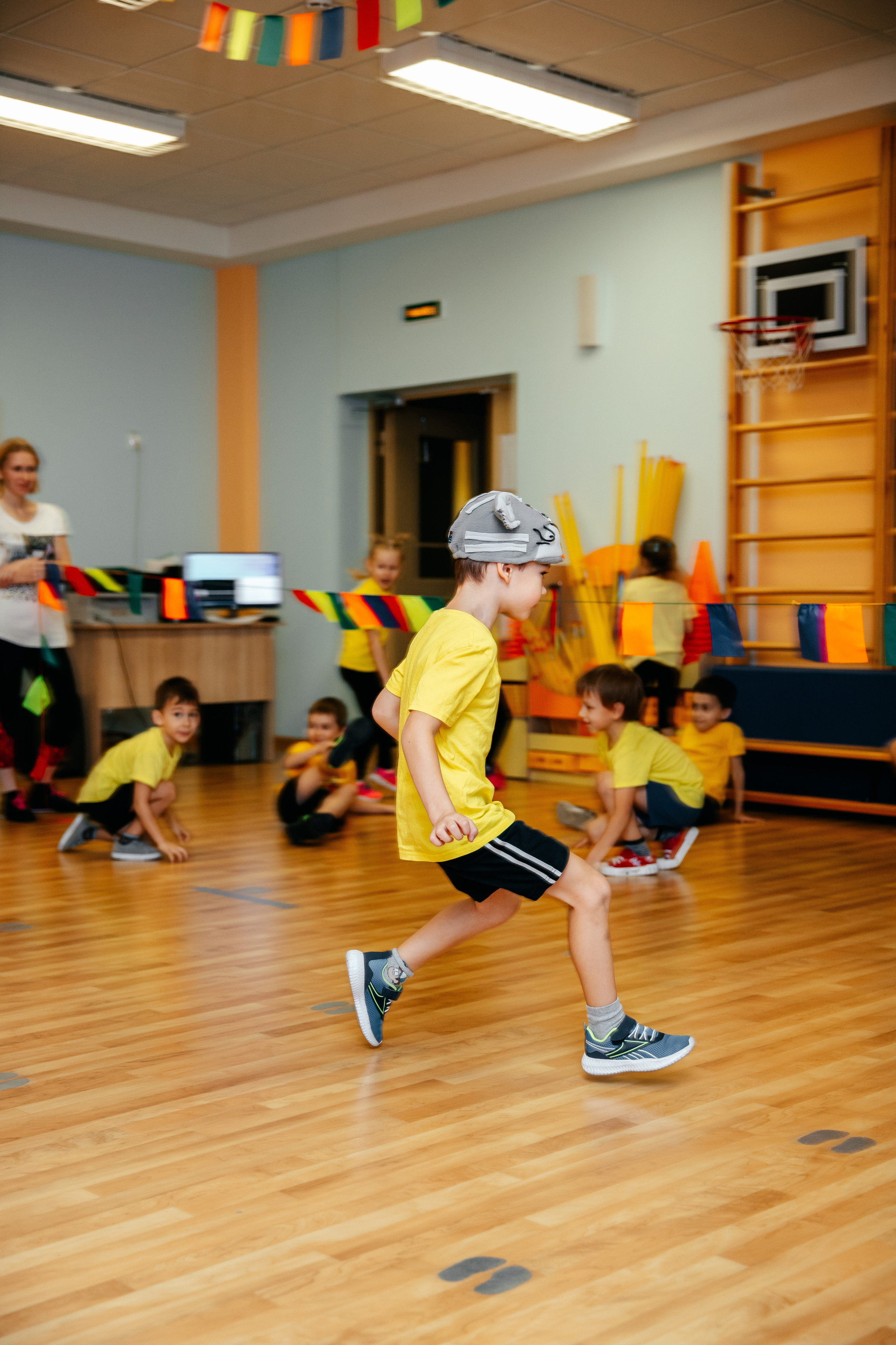 Спортивный досуг в детском саду. Семейный lifestyle фотограф в Санкт-Петербурге Людмила Пахомова