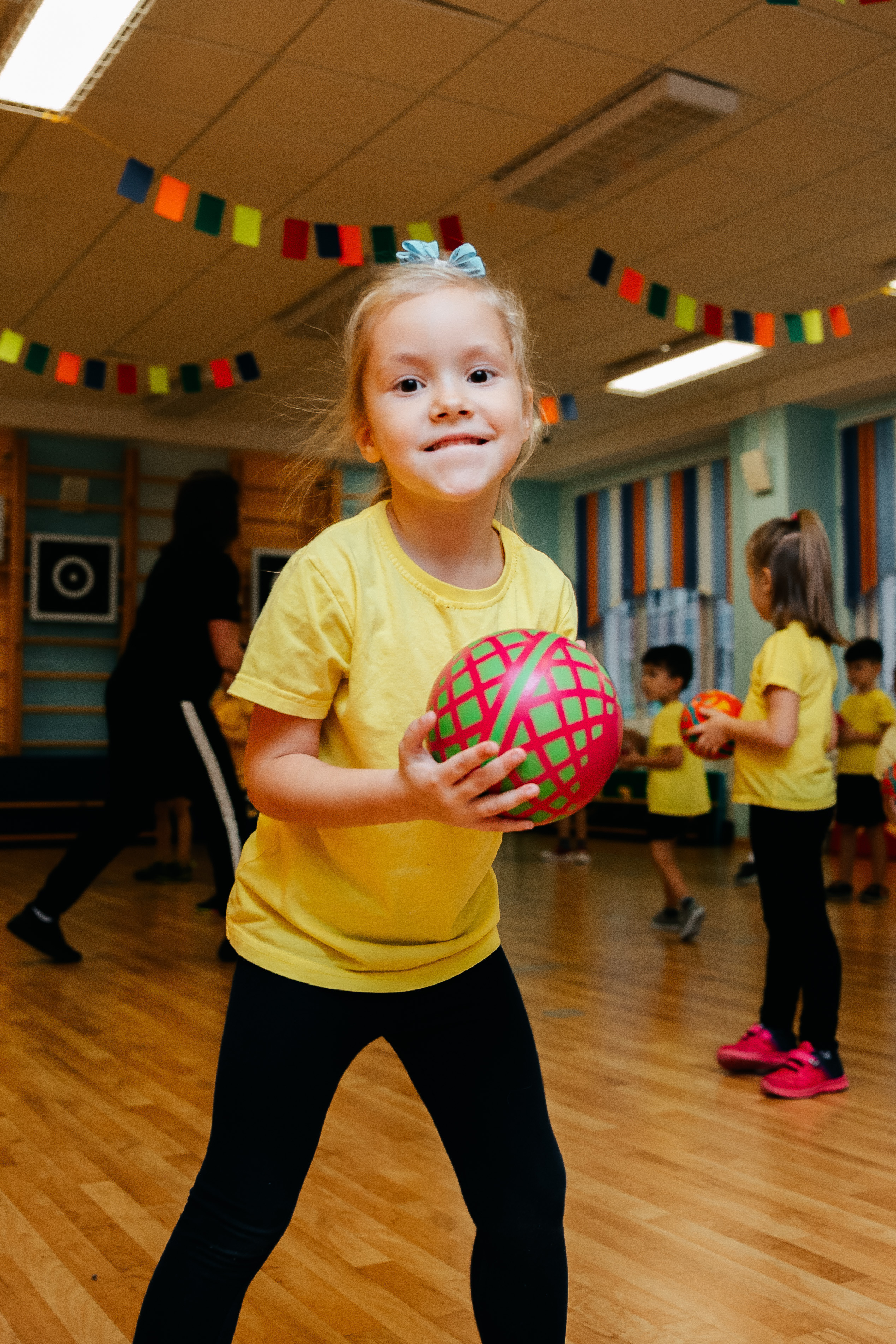 Спортивный досуг в детском саду. Семейный lifestyle фотограф в Санкт-Петербурге Людмила Пахомова