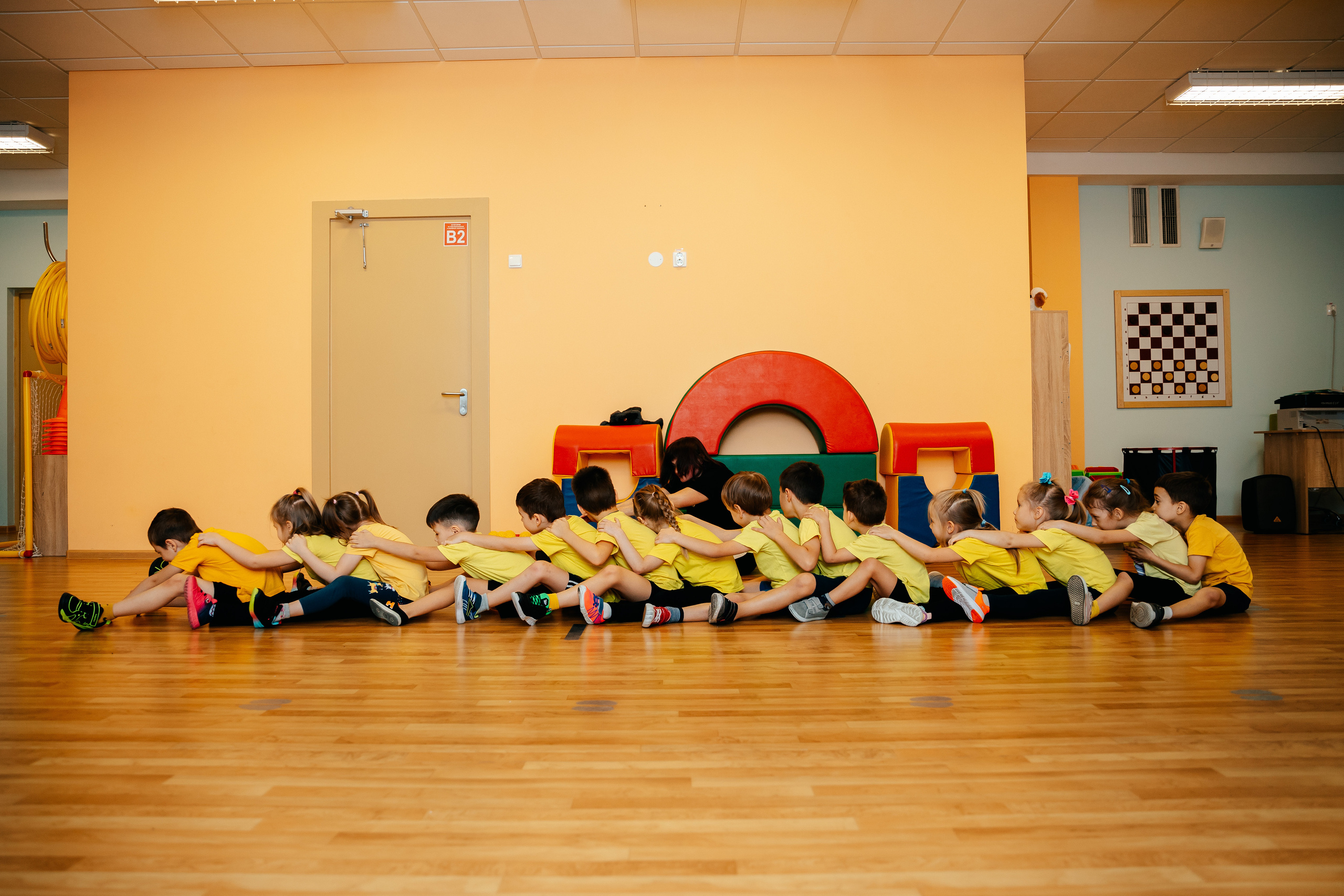 Спортивный досуг в детском саду. Семейный lifestyle фотограф в Санкт-Петербурге Людмила Пахомова