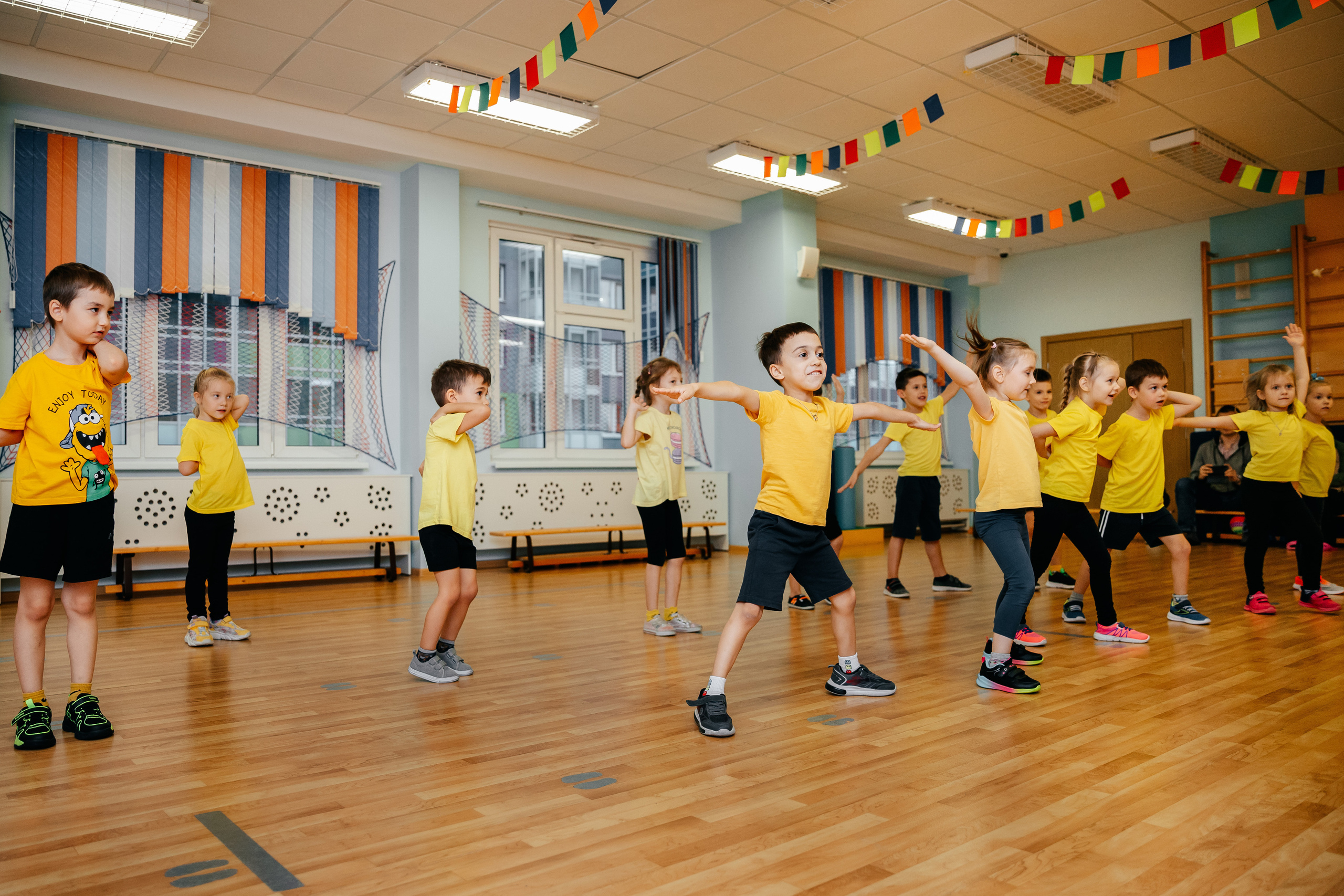 Спортивный досуг в детском саду. Семейный lifestyle фотограф в Санкт-Петербурге Людмила Пахомова