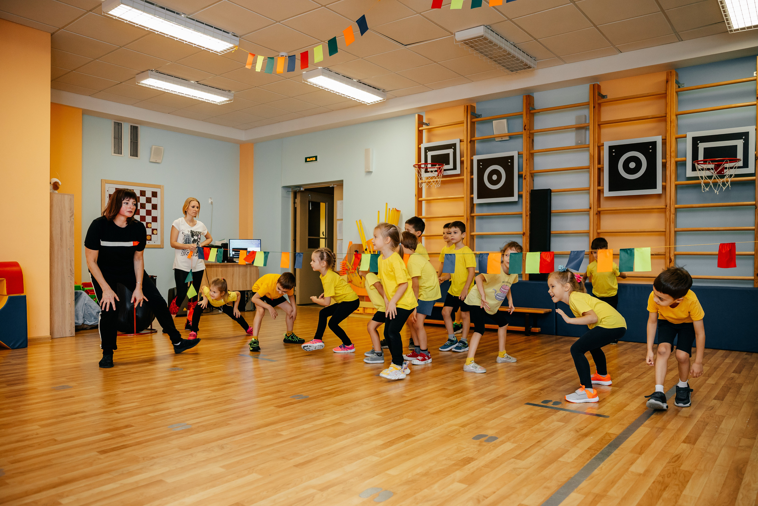 Спортивный досуг в детском саду. Семейный lifestyle фотограф в Санкт-Петербурге Людмила Пахомова