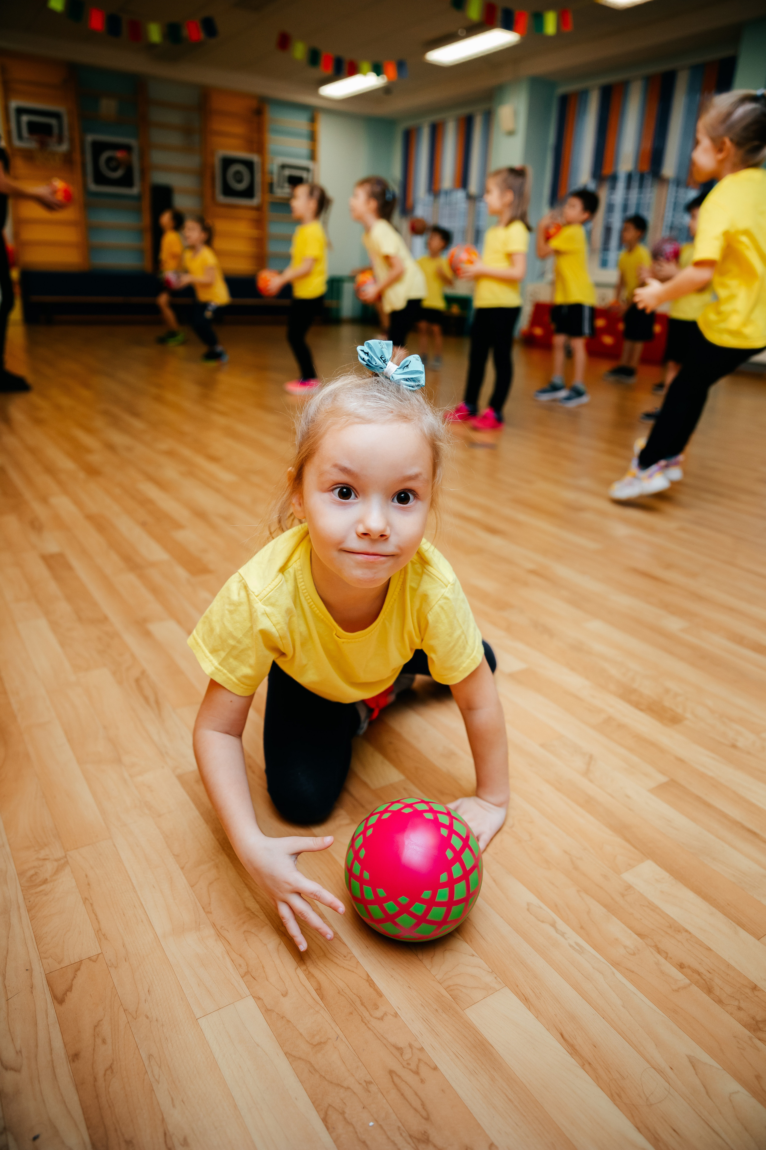 Спортивный досуг в детском саду. Семейный lifestyle фотограф в Санкт-Петербурге Людмила Пахомова
