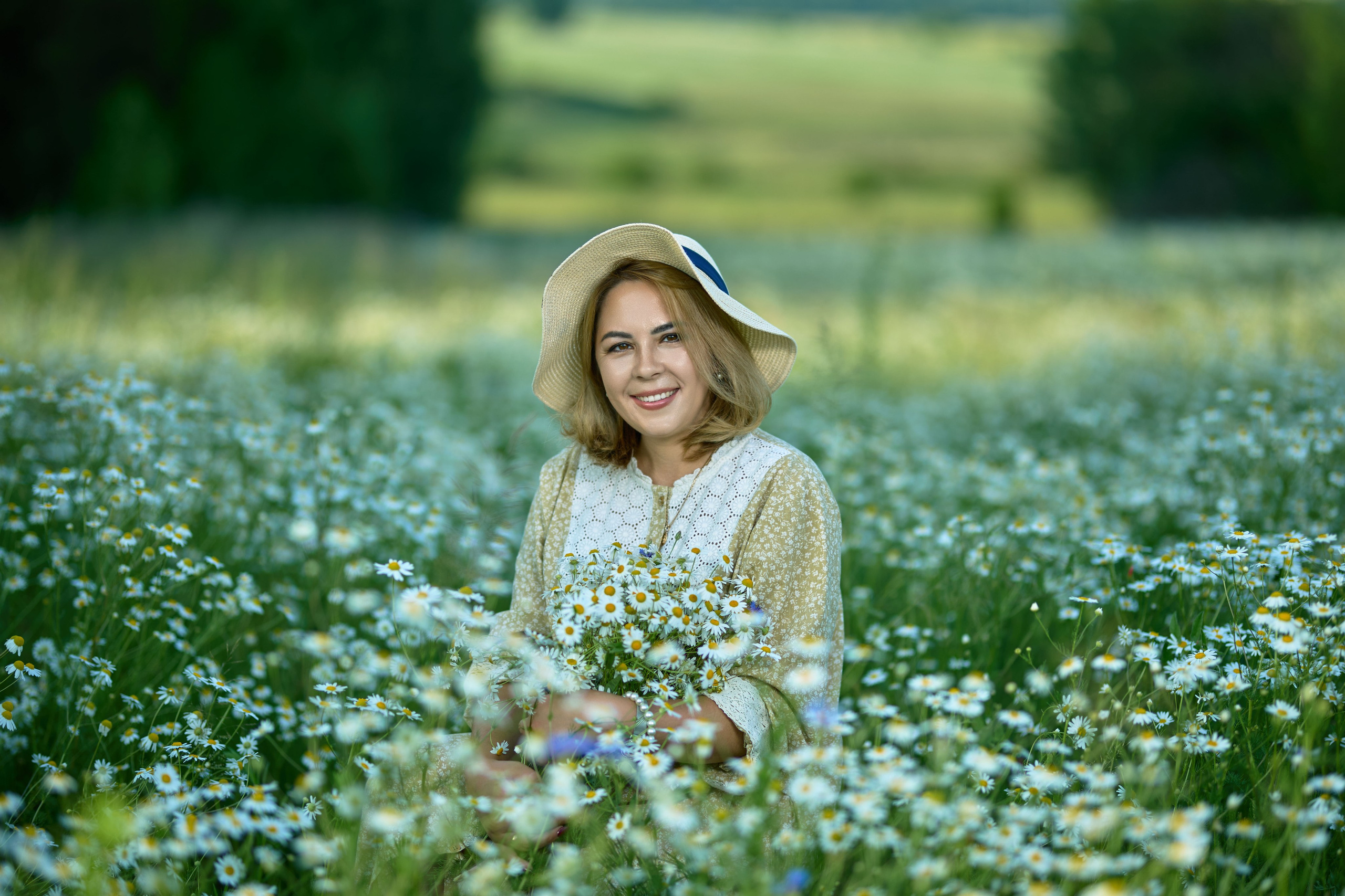 Фотосессия в ромашковом поле. Владимир Суздалов (ProMaXe) — Портретный фотограф, тематические фотосессии в Чебоксарах