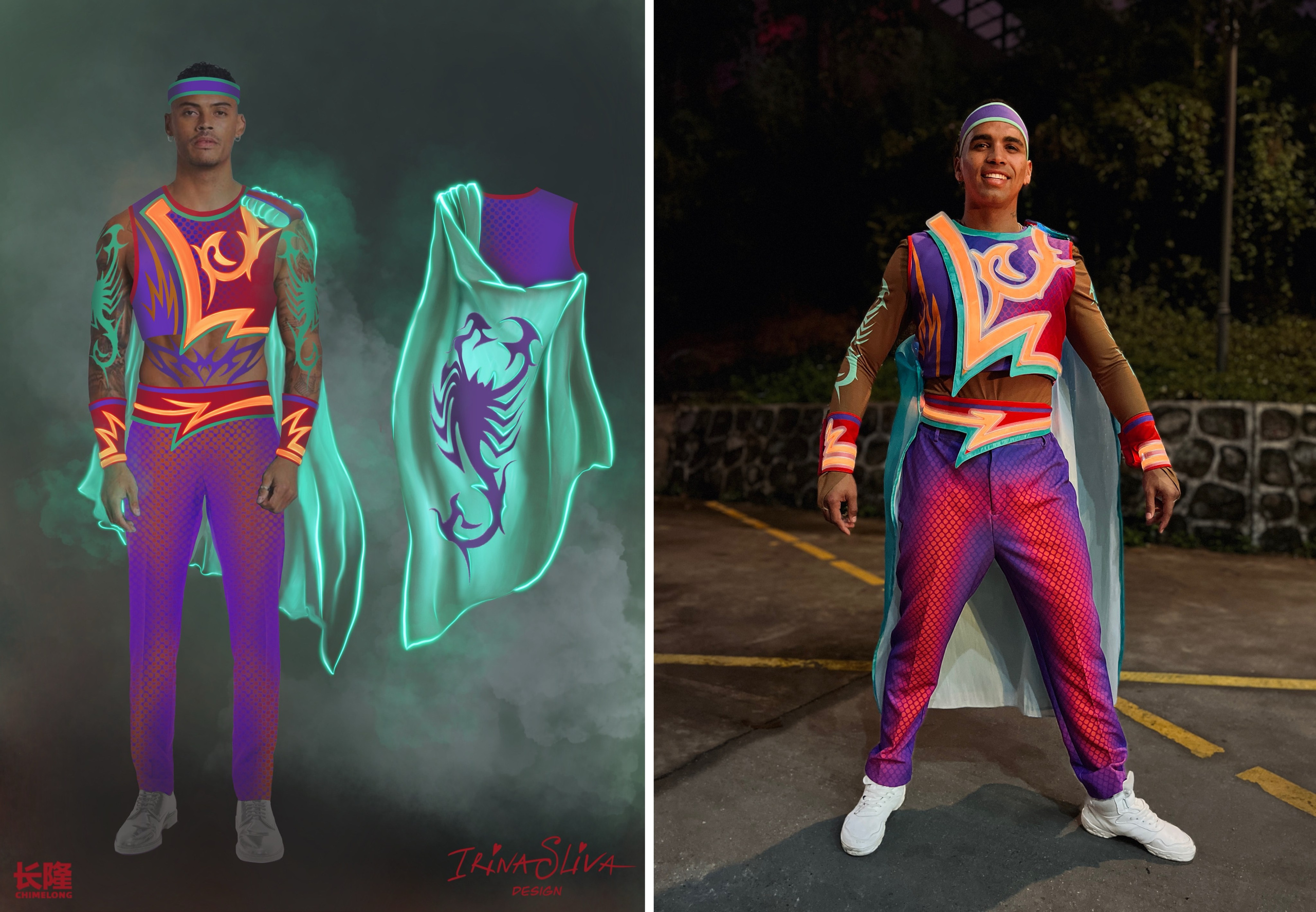 PARADES. Costume Design for Theme Parks & Live Performances | Character & Parade & Stage Costumes | 2D & 3D Costume Illustrations