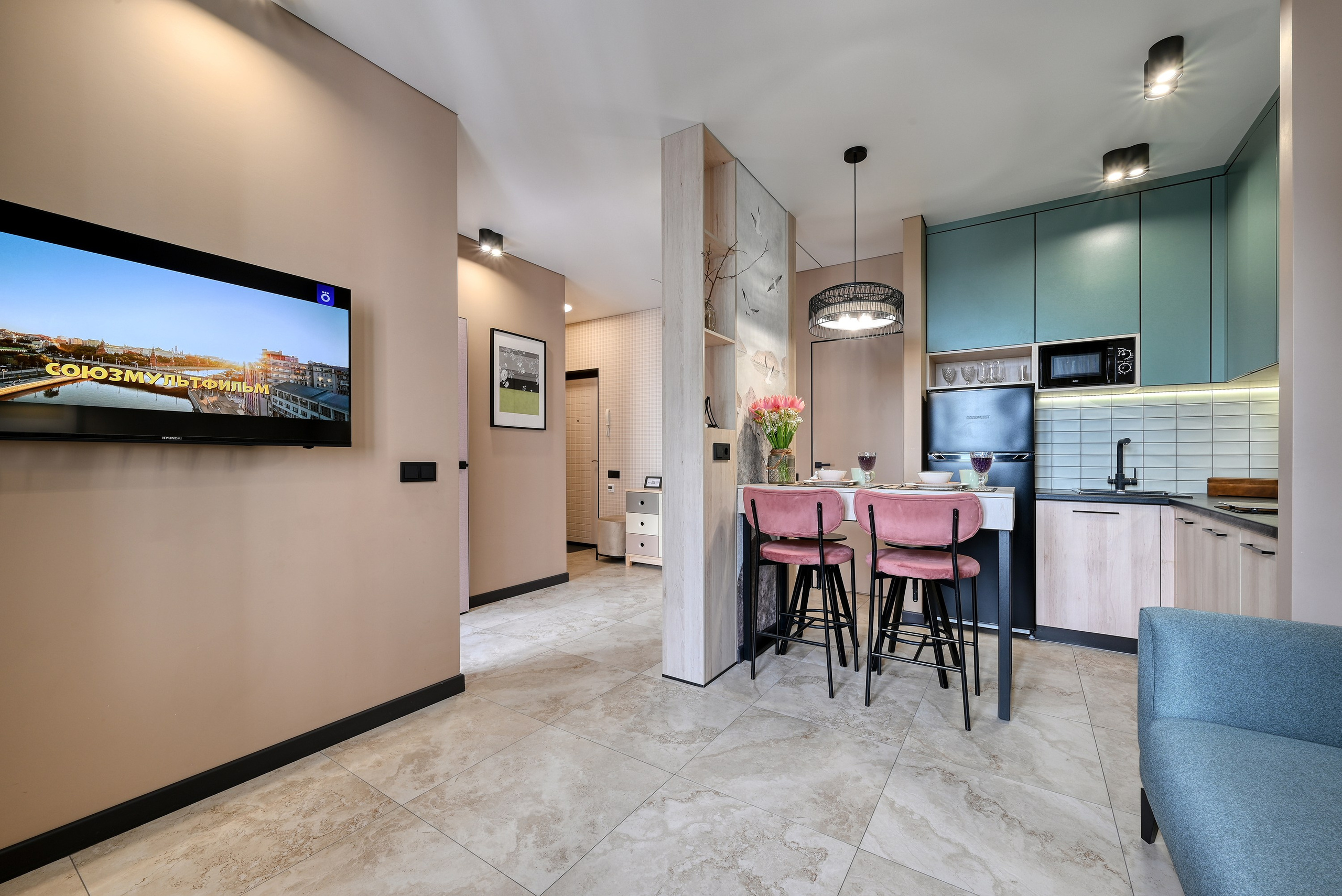 Интерьерная фотосъемка квартиры в ЖК Фрукты. Интерьерный фотограф в Сочи | Роман Сусленко