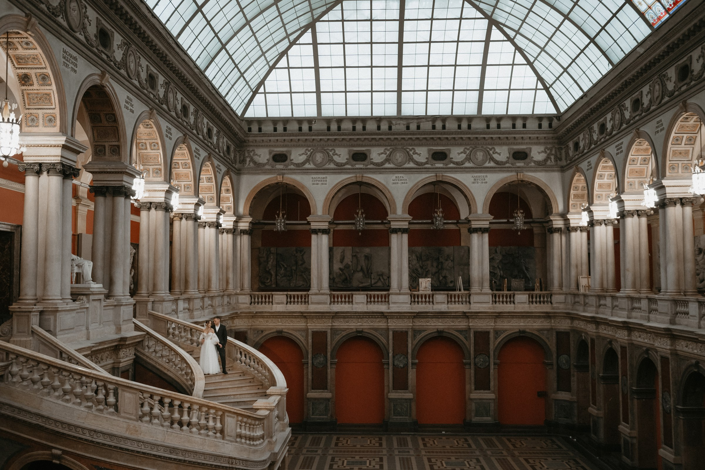 свадебная фотосессия в академии Штиглица