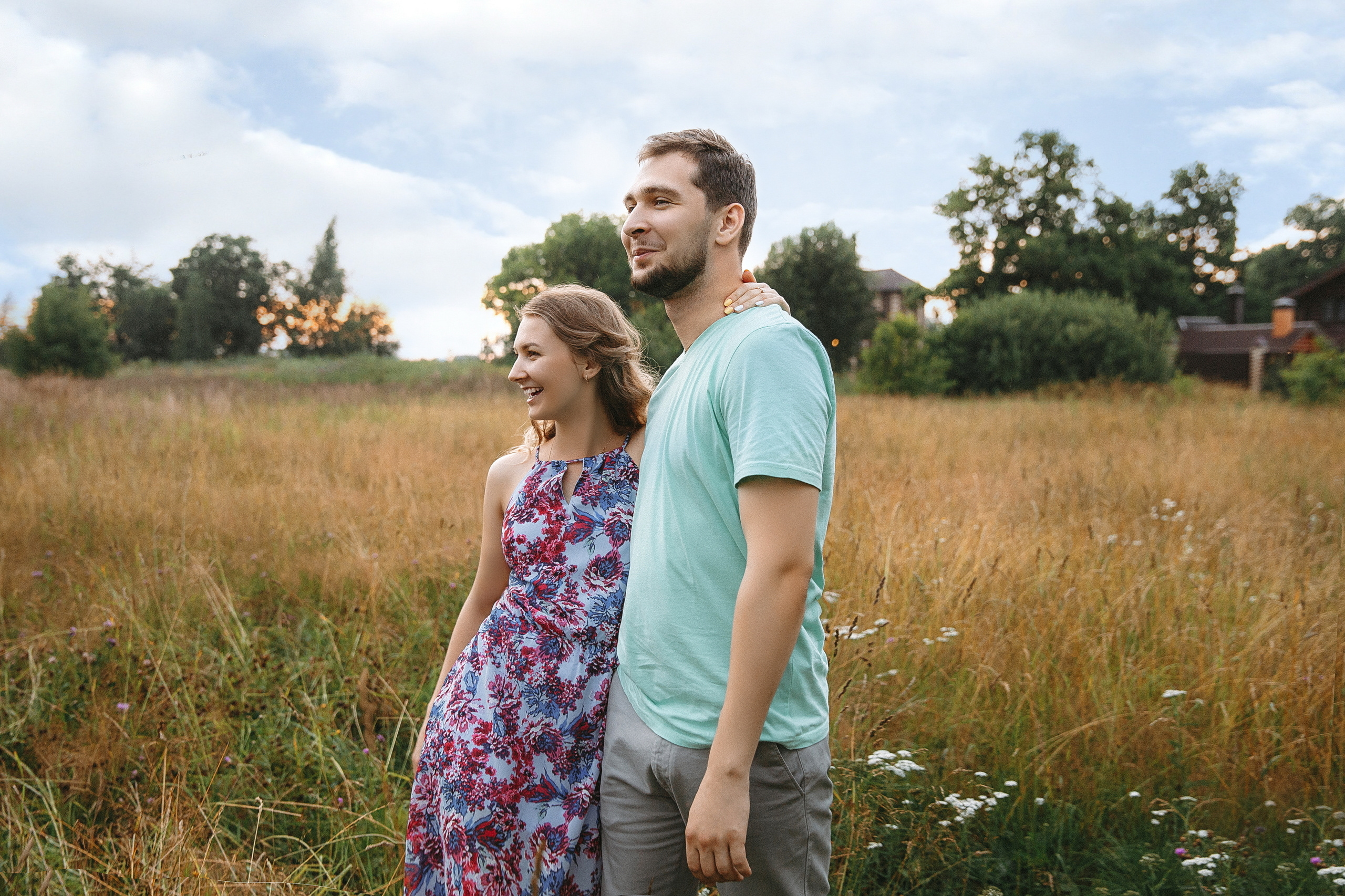 Лав стори на закате для Елены и Тараса