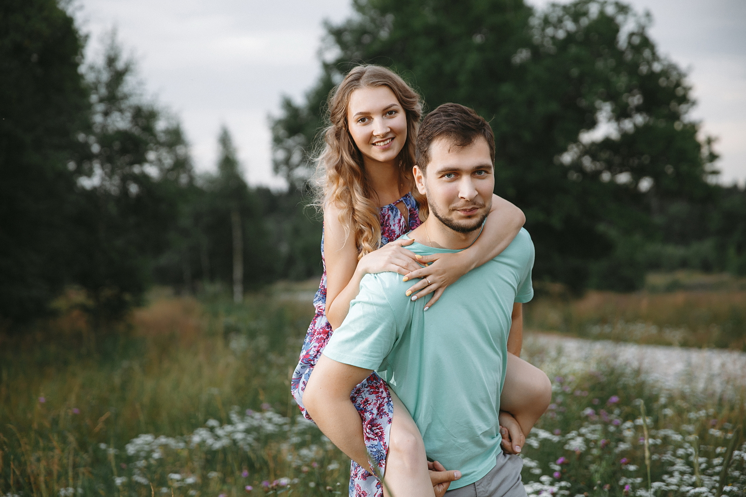 Лав стори на закате для Елены и Тараса