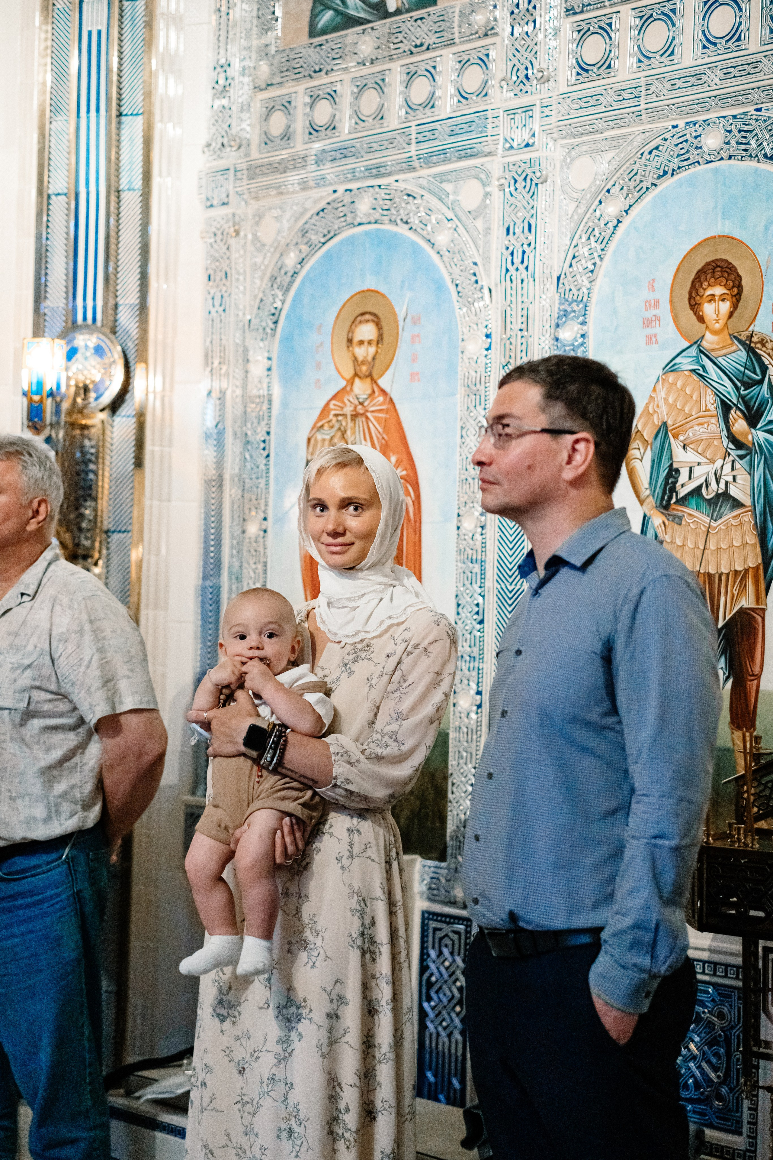 Крещение Артема. Семейный фотограф Одинцово Москва Наталия Черенкова