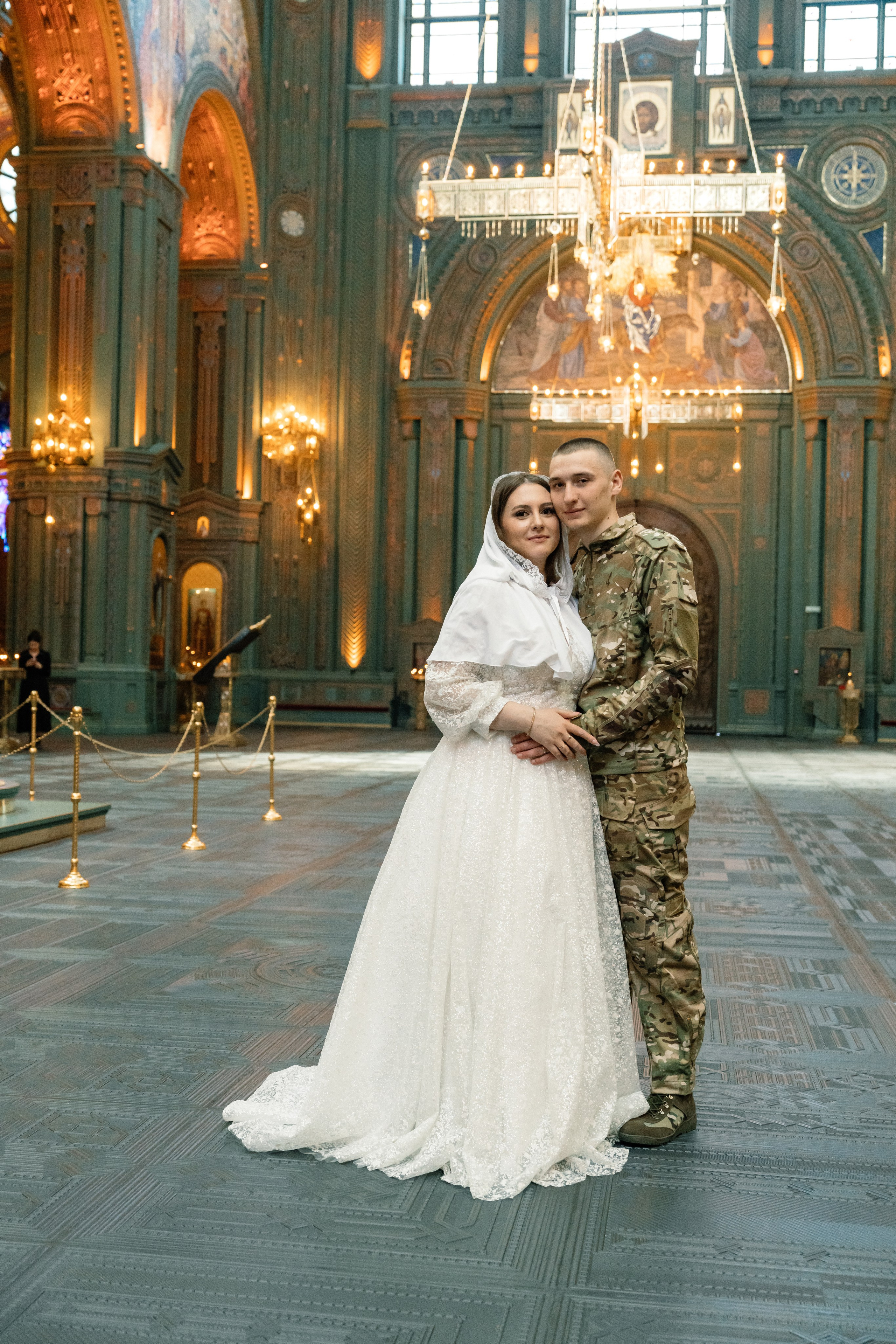 Венчание в Главном храме вооруженных сил (Патриот). Семейный фотограф Одинцово Москва Наталия Черенкова