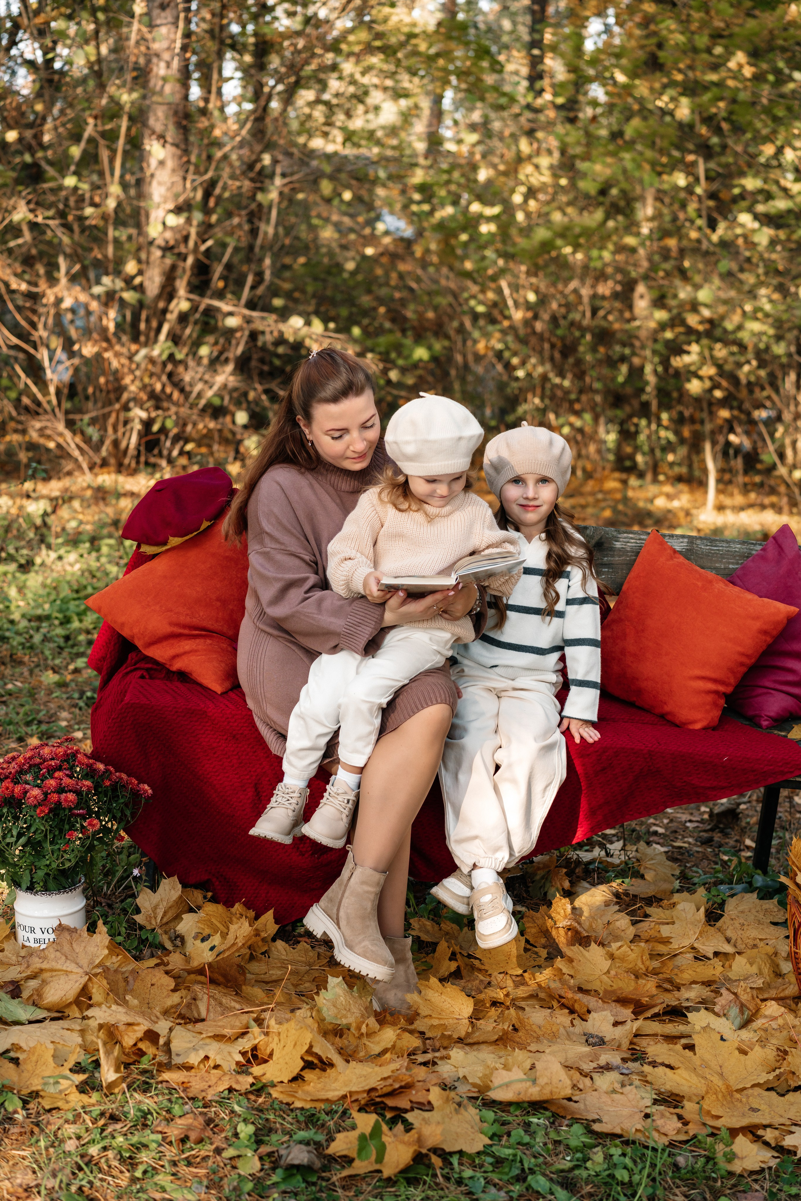 Осенняя фотосессия. Семейный фотограф Одинцово Москва Наталия Черенкова