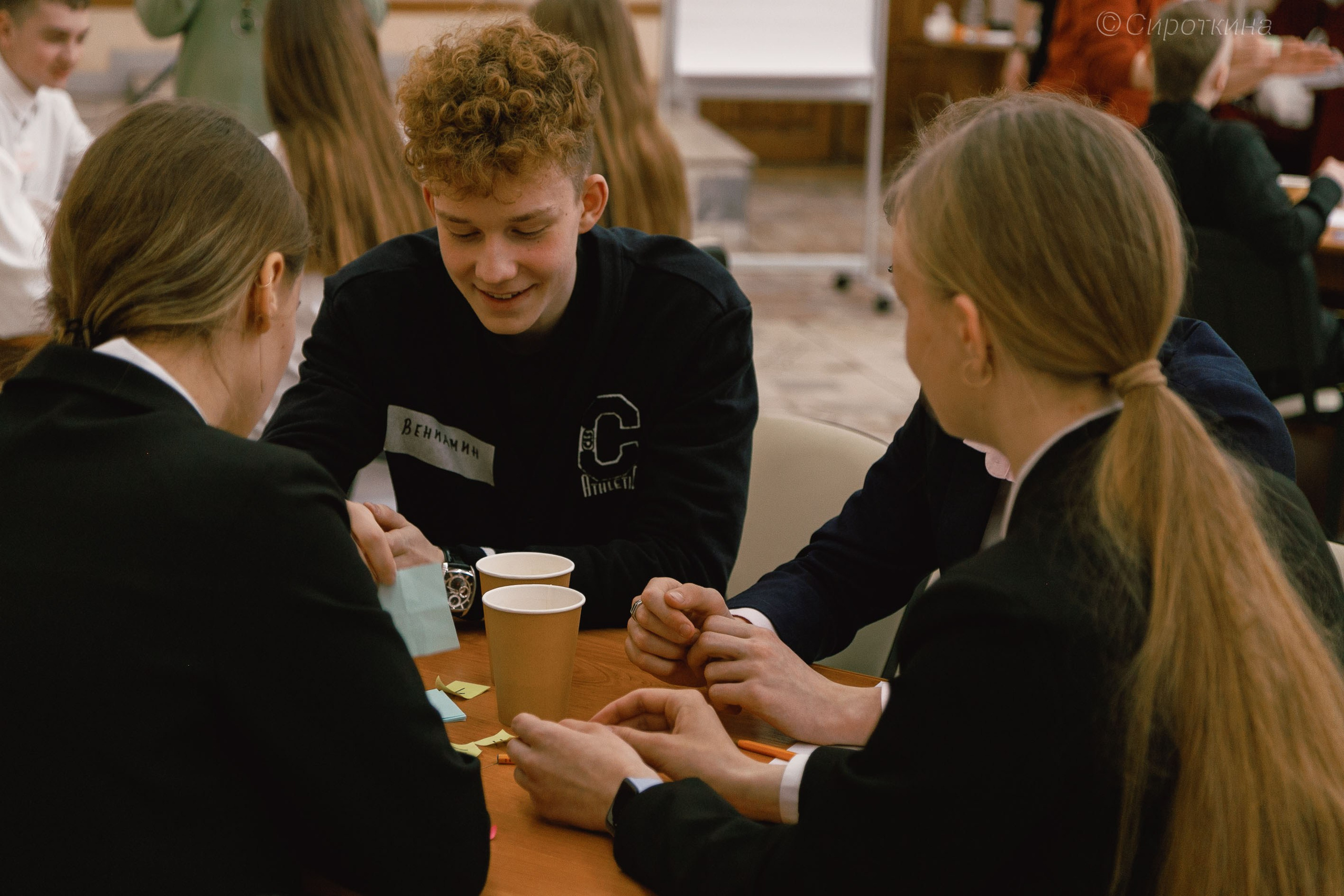 Встреча со школьниками города Починок