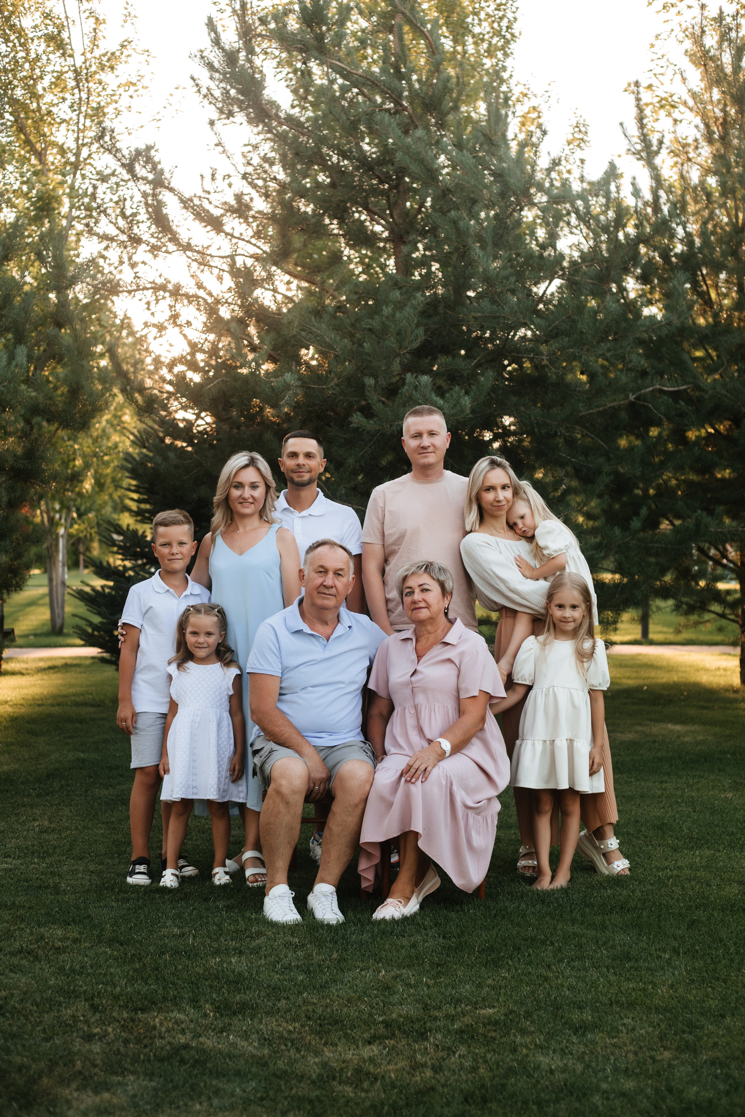 Большая семейная съемка на природе. Фотограф в Волгограде и Москве | Анастасия Лаврова