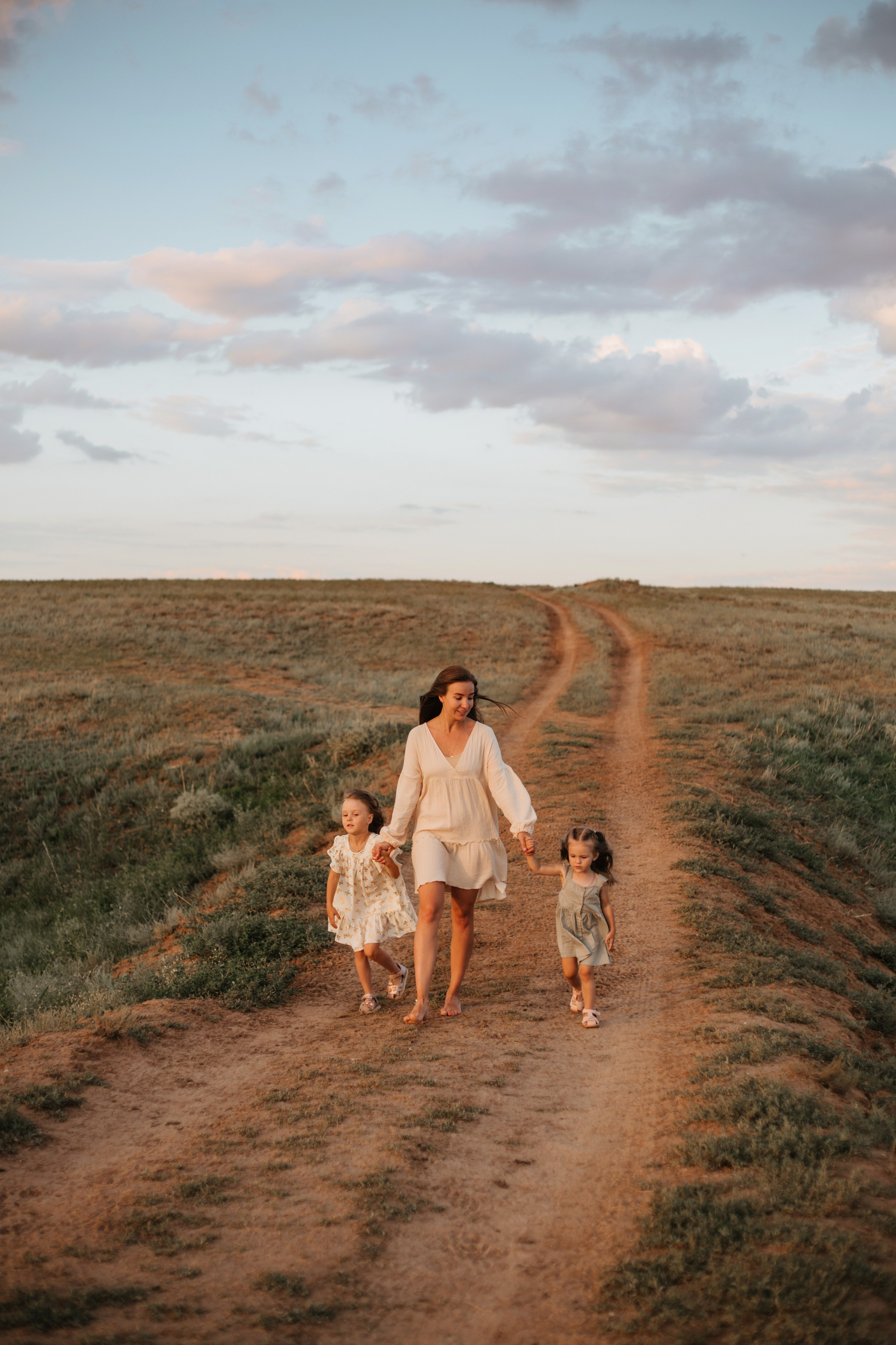 Люба и Саша с дочерьми. Фотограф в Волгограде и Москве | Анастасия Лаврова