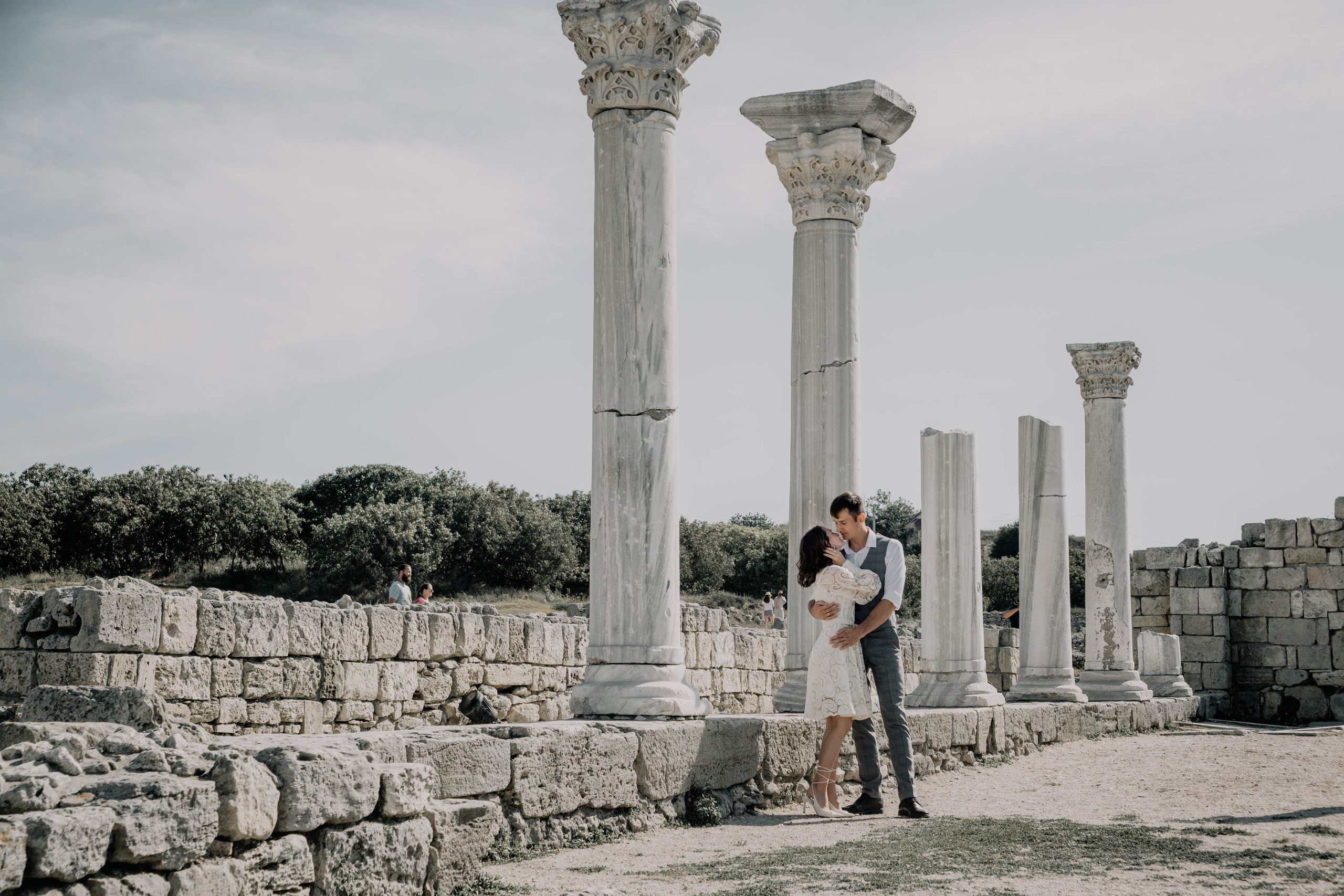 Екатерина & Иван. Свадебная фотосессия в Херсонесе. Свадебный и контент фотограф в Севастополе и Крыму Марина Данилова